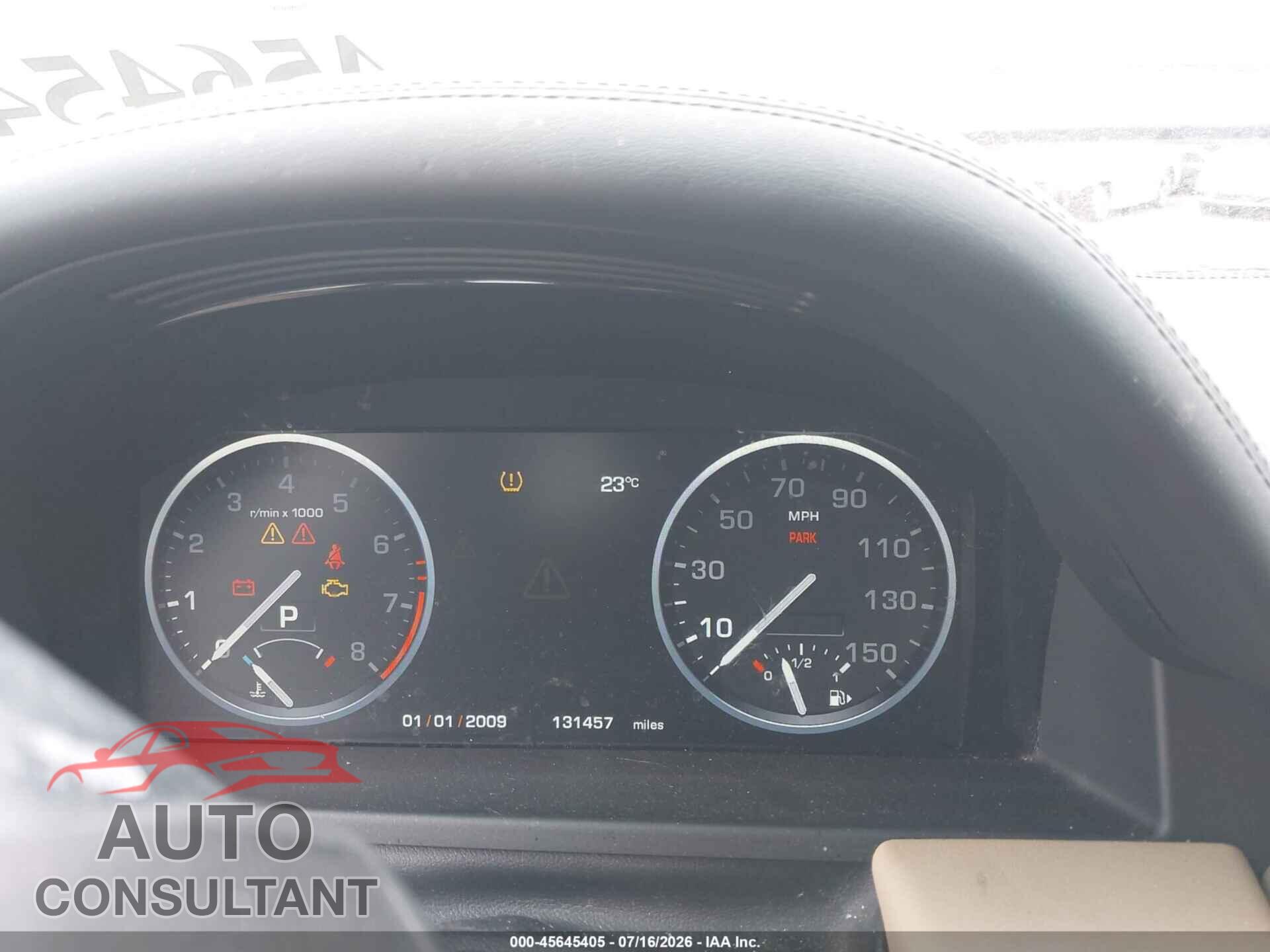 LAND ROVER RANGE ROVER 2010 - SALMF1D43AAC08884