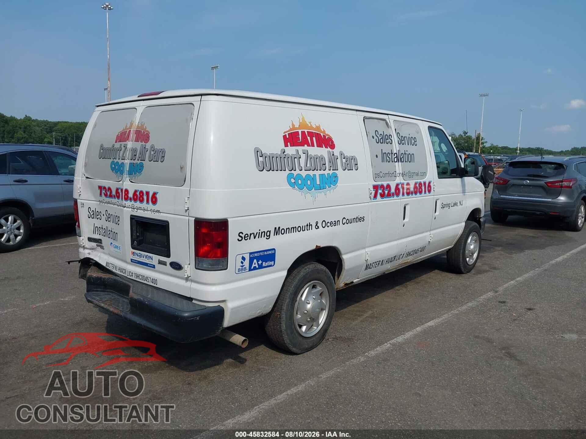 FORD E-150 2012 - 1FTNE1EW6CDA92111