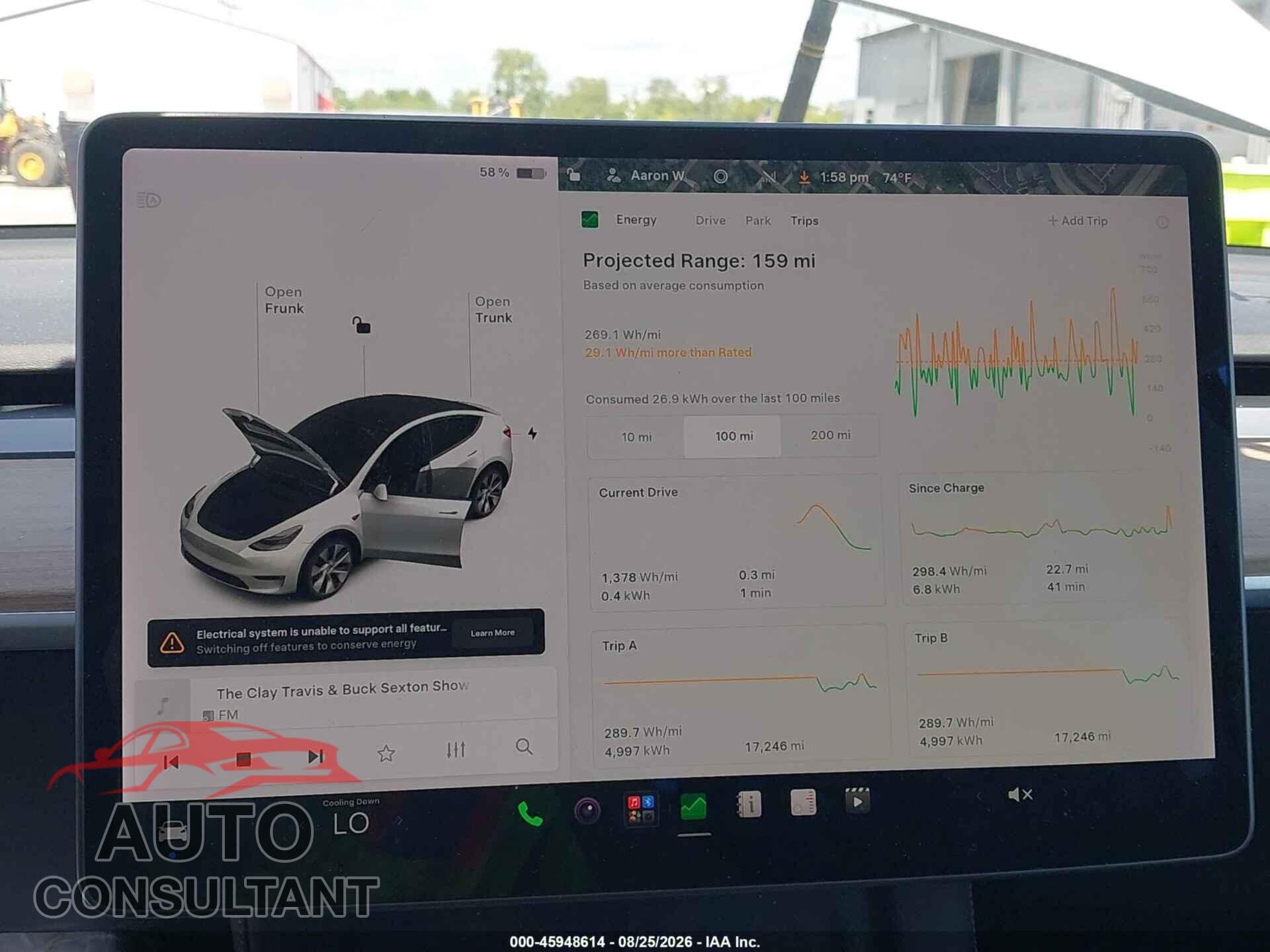 TESLA MODEL Y 2021 - 5YJYGDEEXMF190357