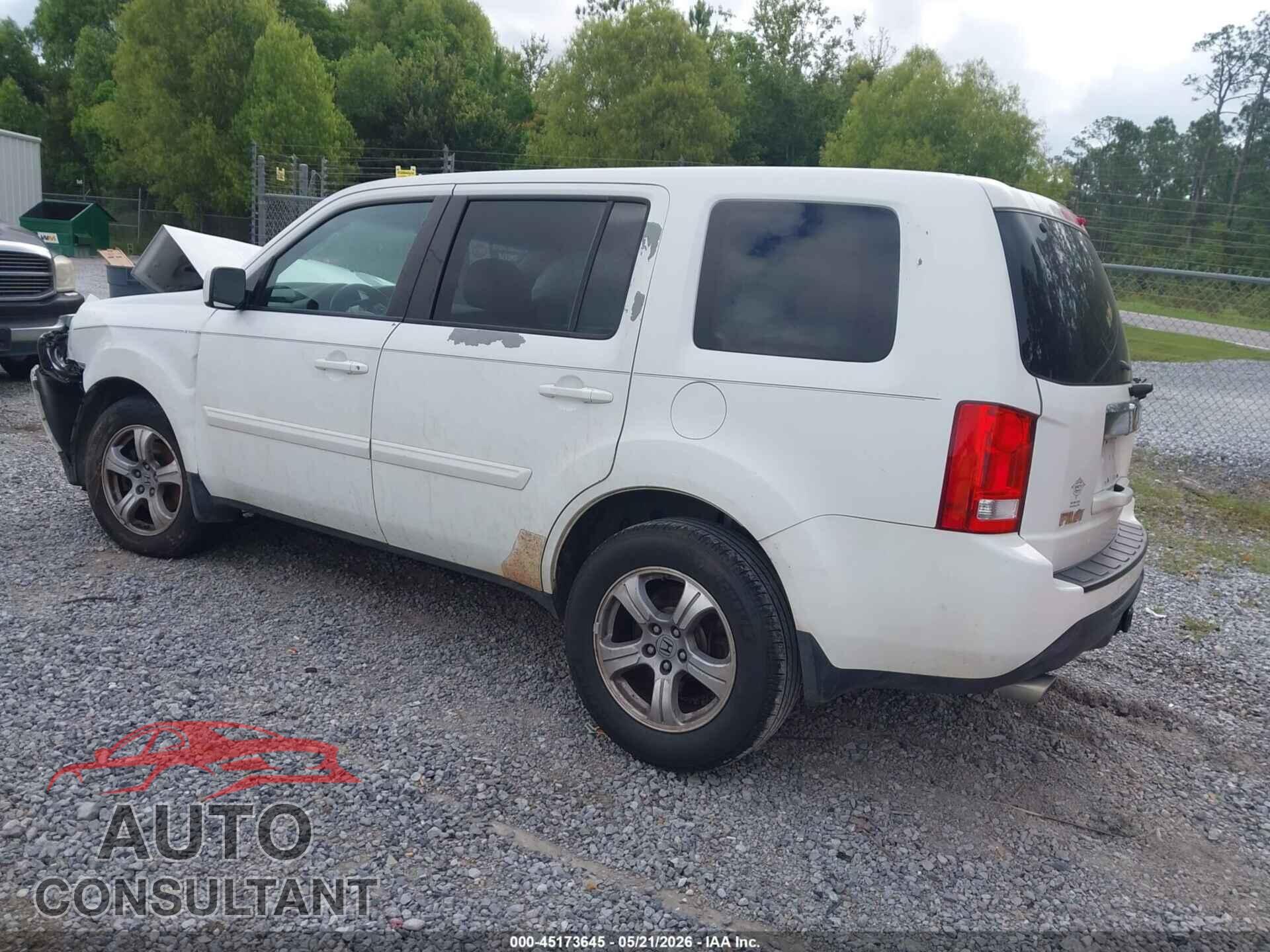HONDA PILOT 2014 - 5FNYF3H57EB014618