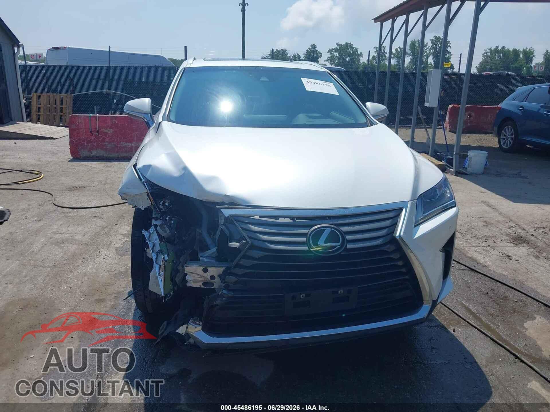 LEXUS RX 350 2017 - 2T2BZMCA7HC057108