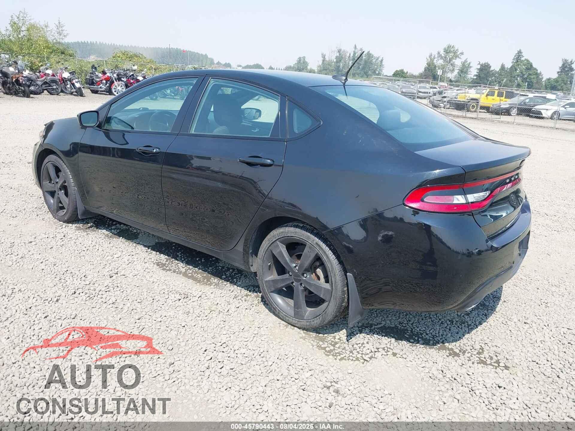 DODGE DART 2015 - 1C3CDFBB5FD200736