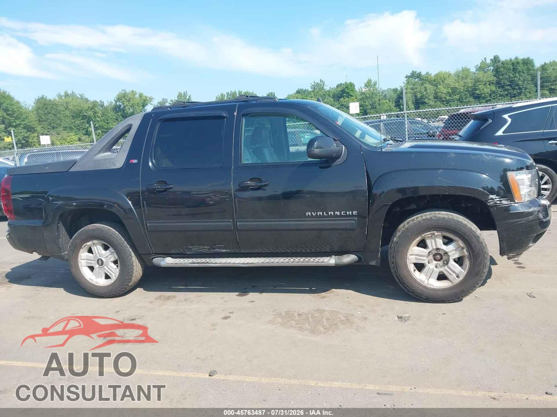 CHEVROLET AVALANCHE 2012 - 3GNTKFE73CG164706