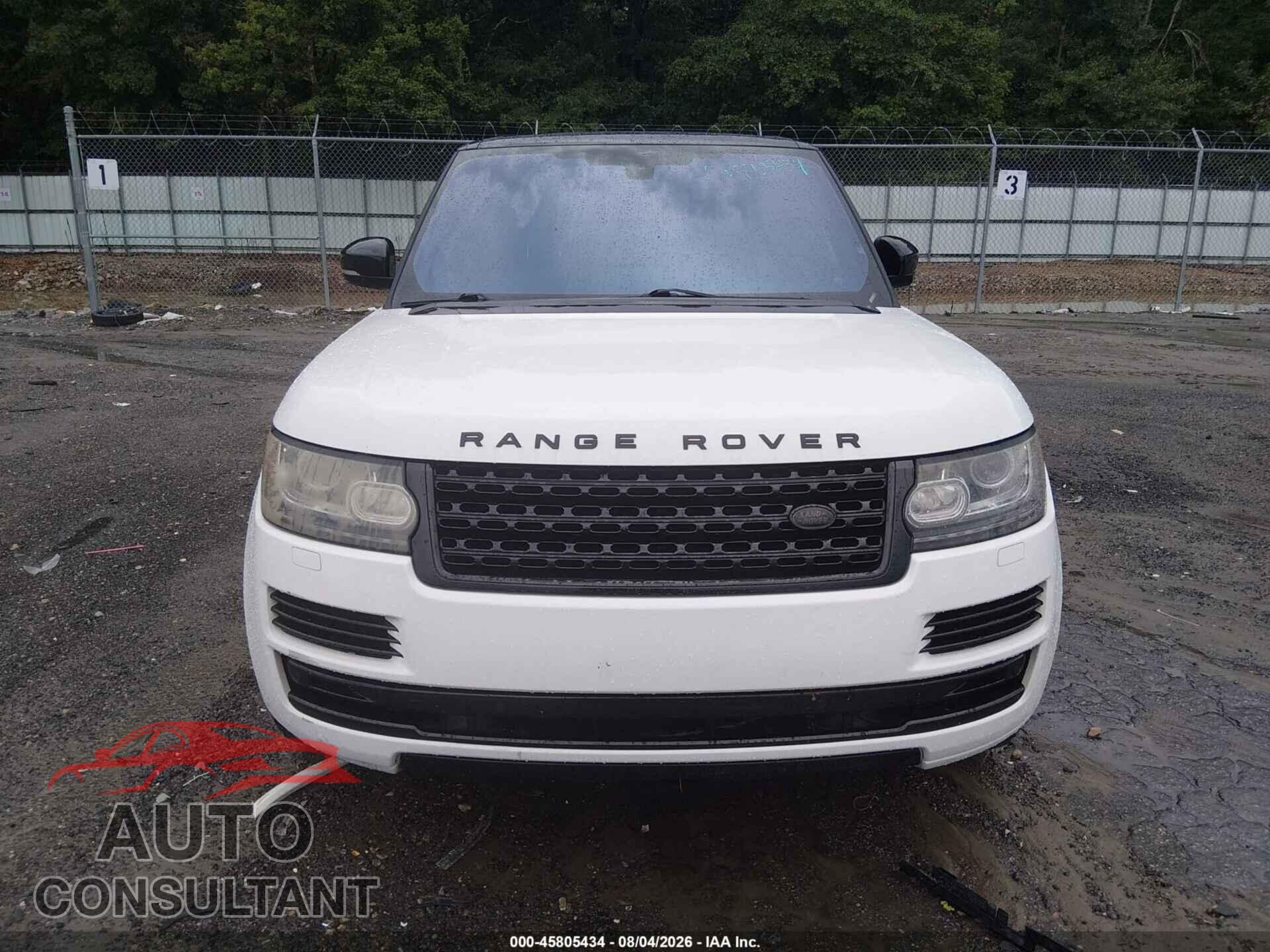 LAND ROVER RANGE ROVER 2016 - SALGS2PF8GA306911