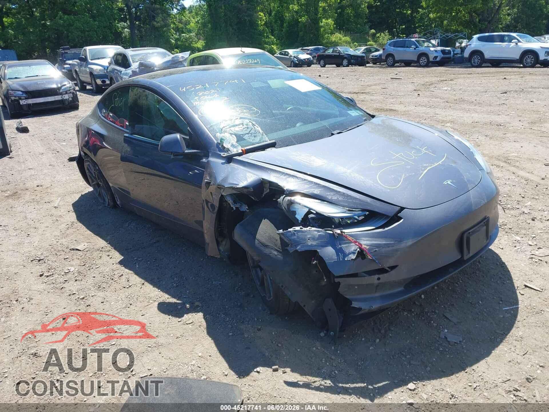 TESLA MODEL 3 2021 - 5YJ3E1EB5MF979195