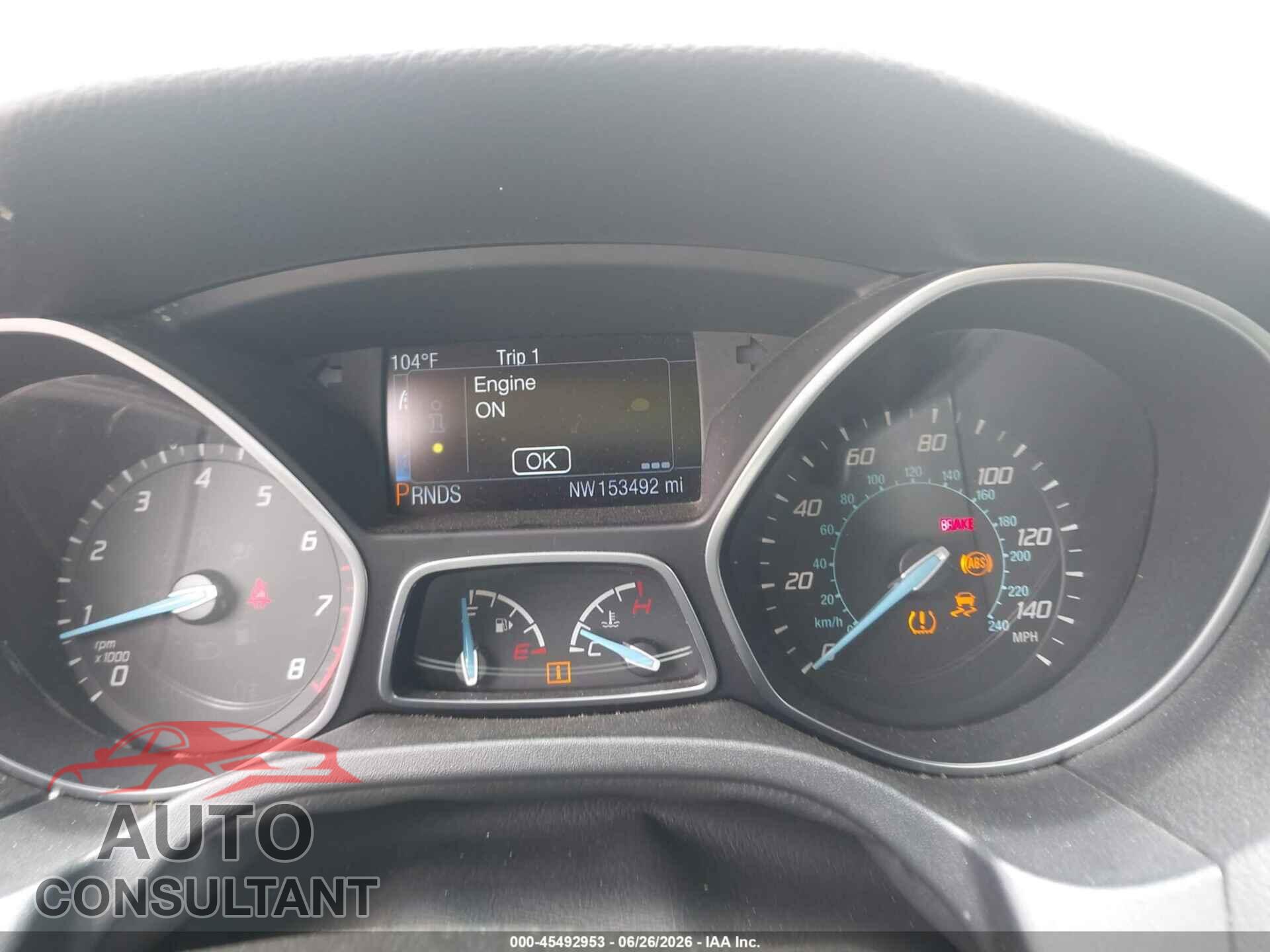 FORD FOCUS 2014 - 1FADP3J29EL176166