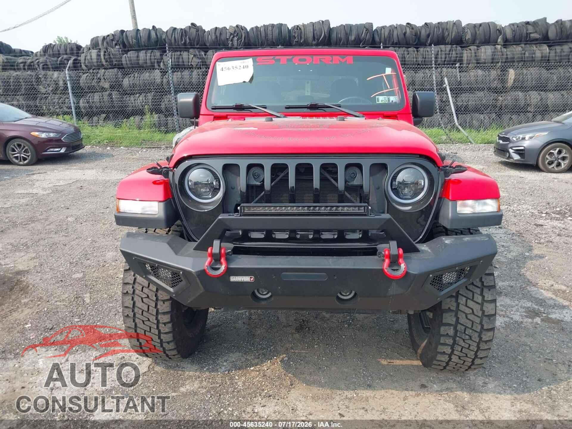 JEEP GLADIATOR 2022 - 1C6HJTAG5NL135131