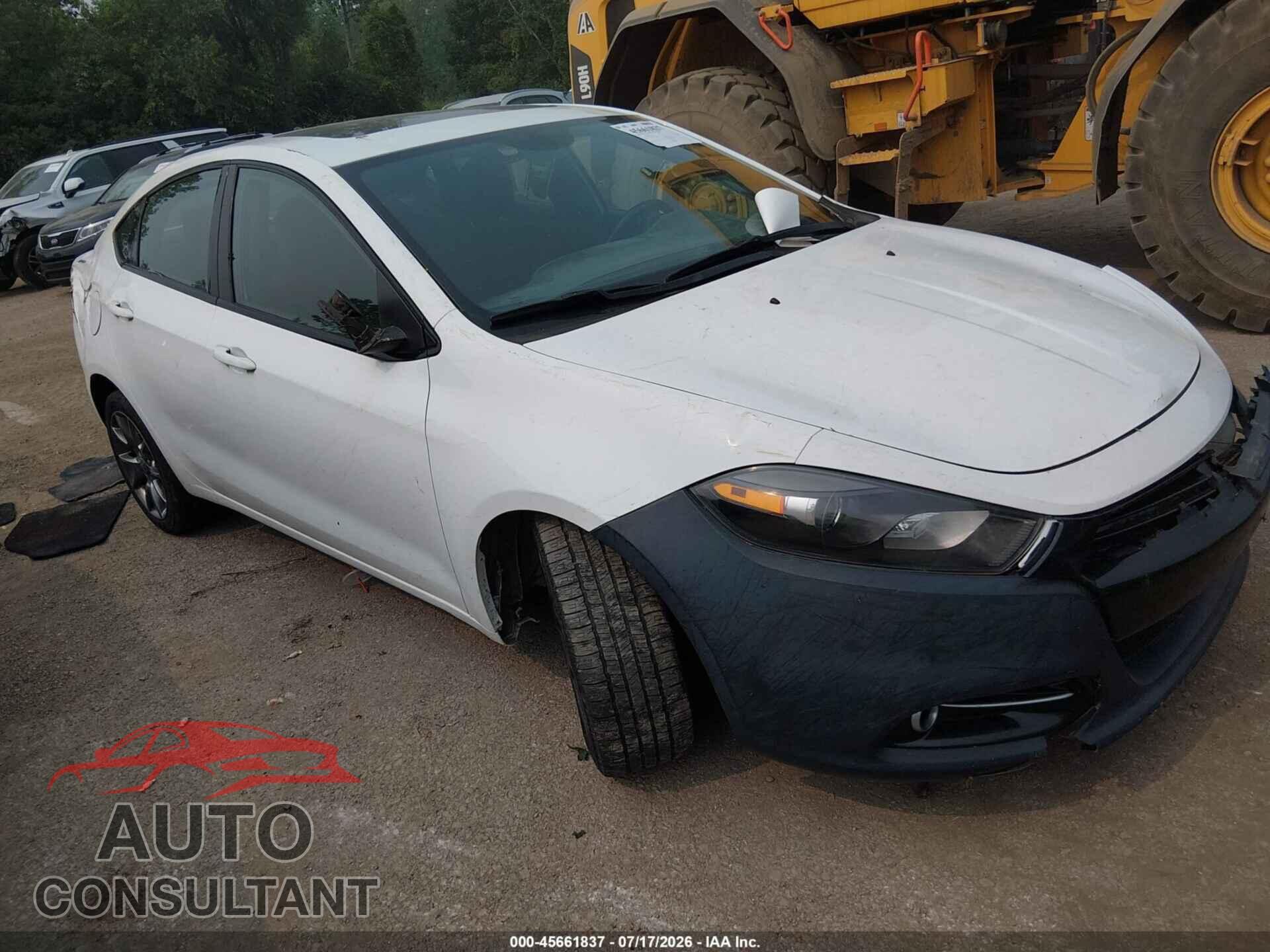 DODGE DART 2014 - 1C3CDFBB4ED913691