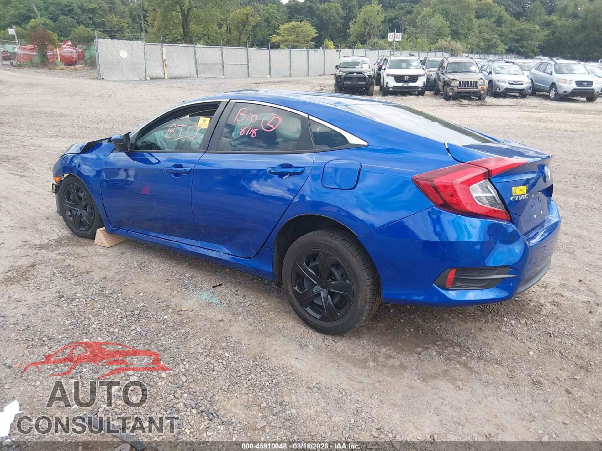 HONDA CIVIC 2017 - 19XFC2F56HE072002