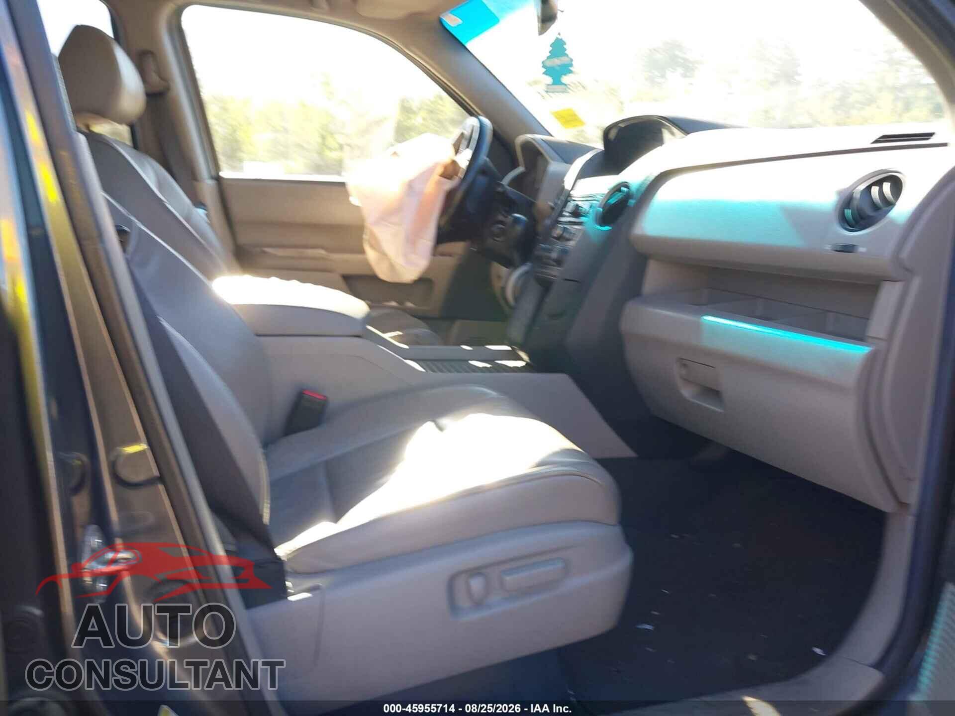 HONDA PILOT 2012 - 5FNYF4H53CB031077