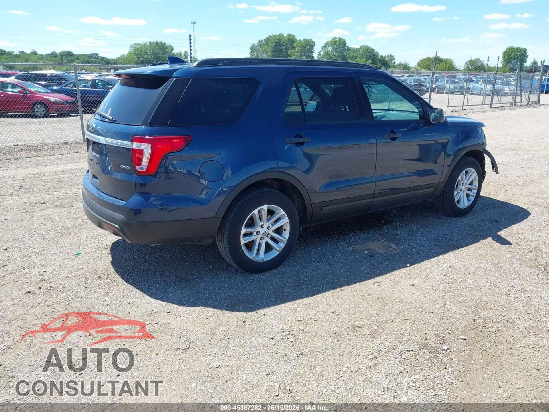 FORD EXPLORER 2017 - 1FM5K8B89HGD41364