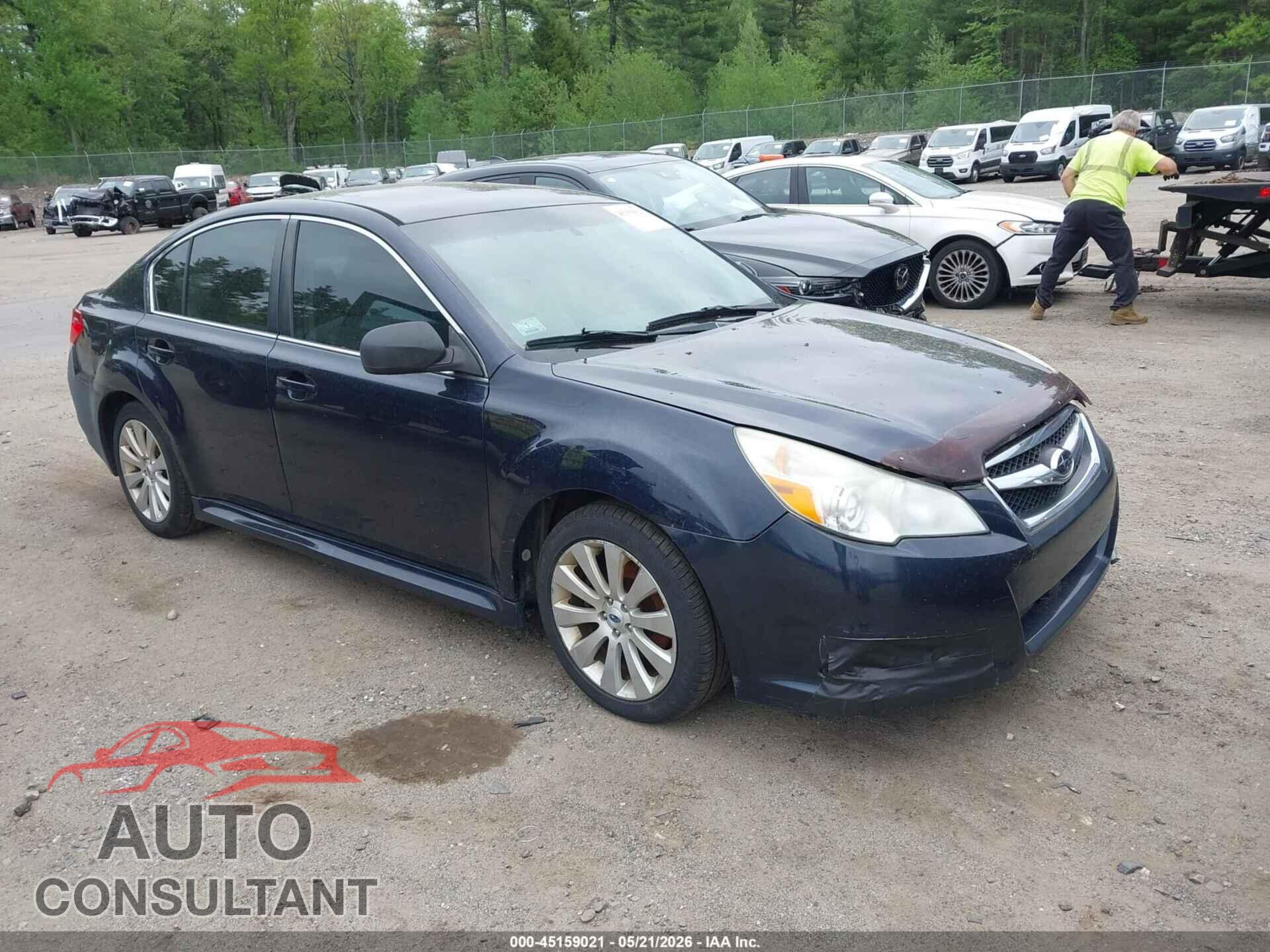 SUBARU LEGACY 2012 - 4S3BMBK64C3003237