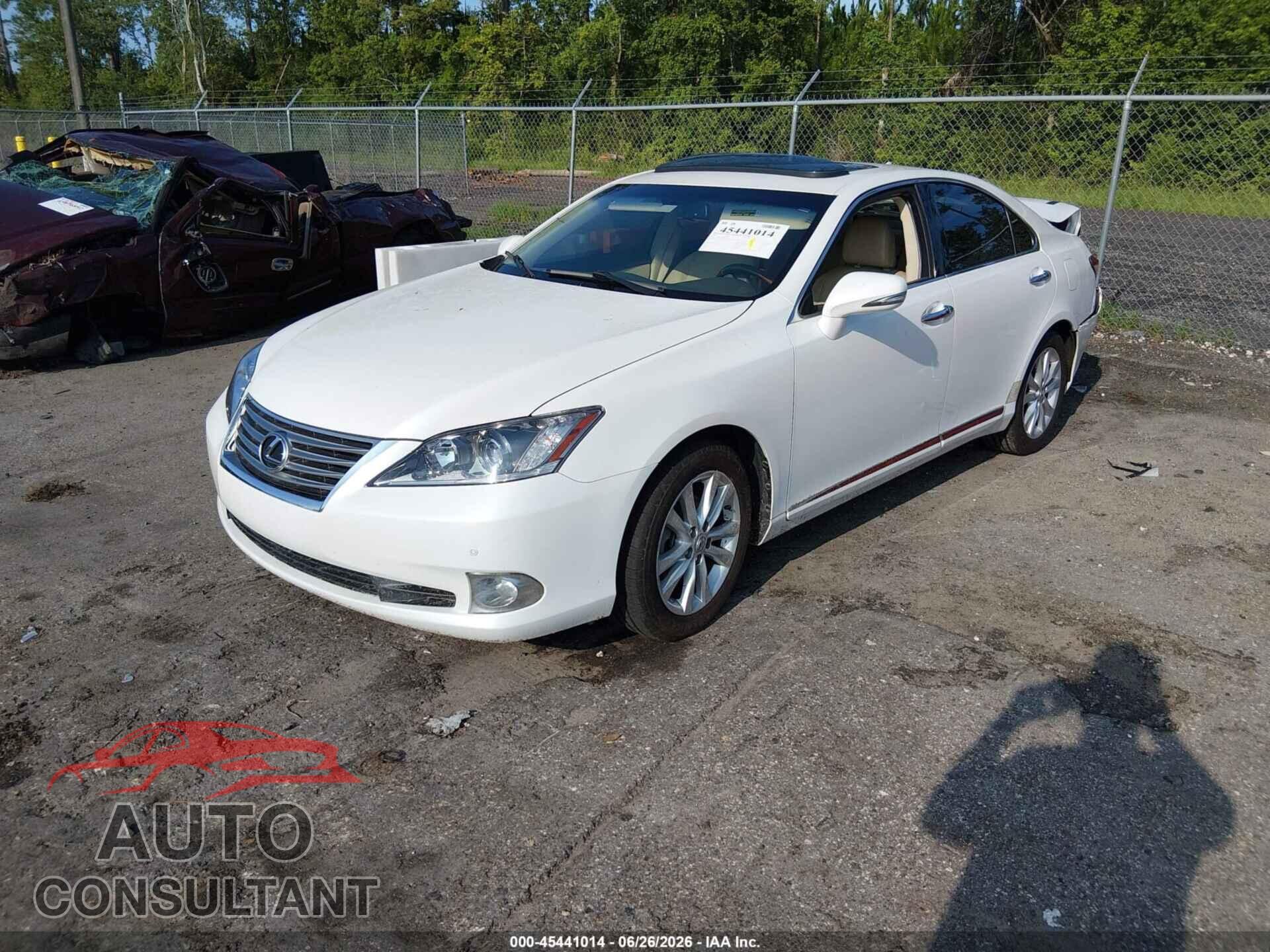 LEXUS ES 350 2011 - JTHBK1EG6B2442012
