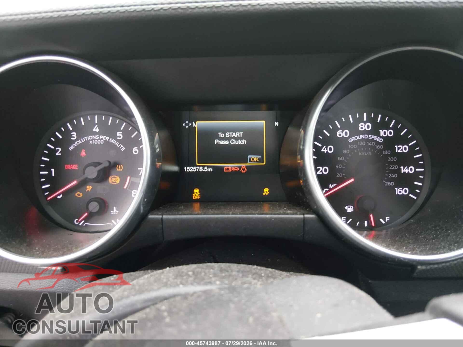 FORD MUSTANG 2019 - 1FA6P8CF3K5122075