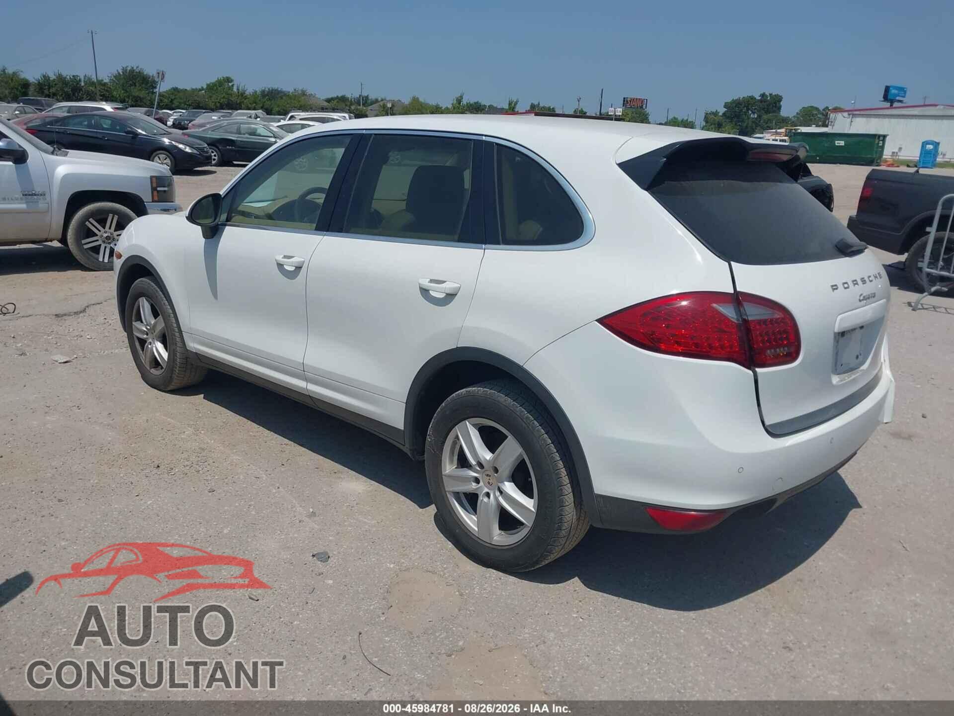 PORSCHE CAYENNE 2012 - WP1AA2A20CLA08095