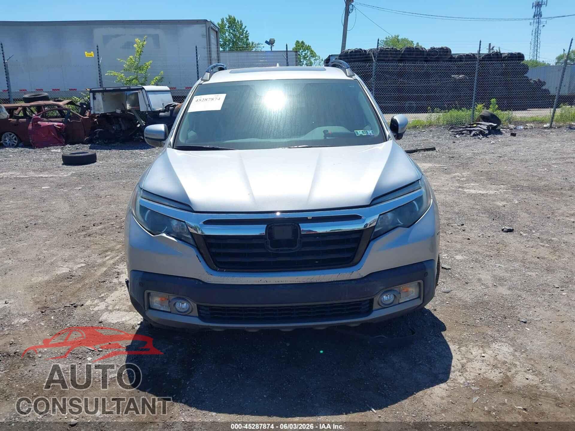HONDA RIDGELINE 2017 - 5FPYK3F71HB002525