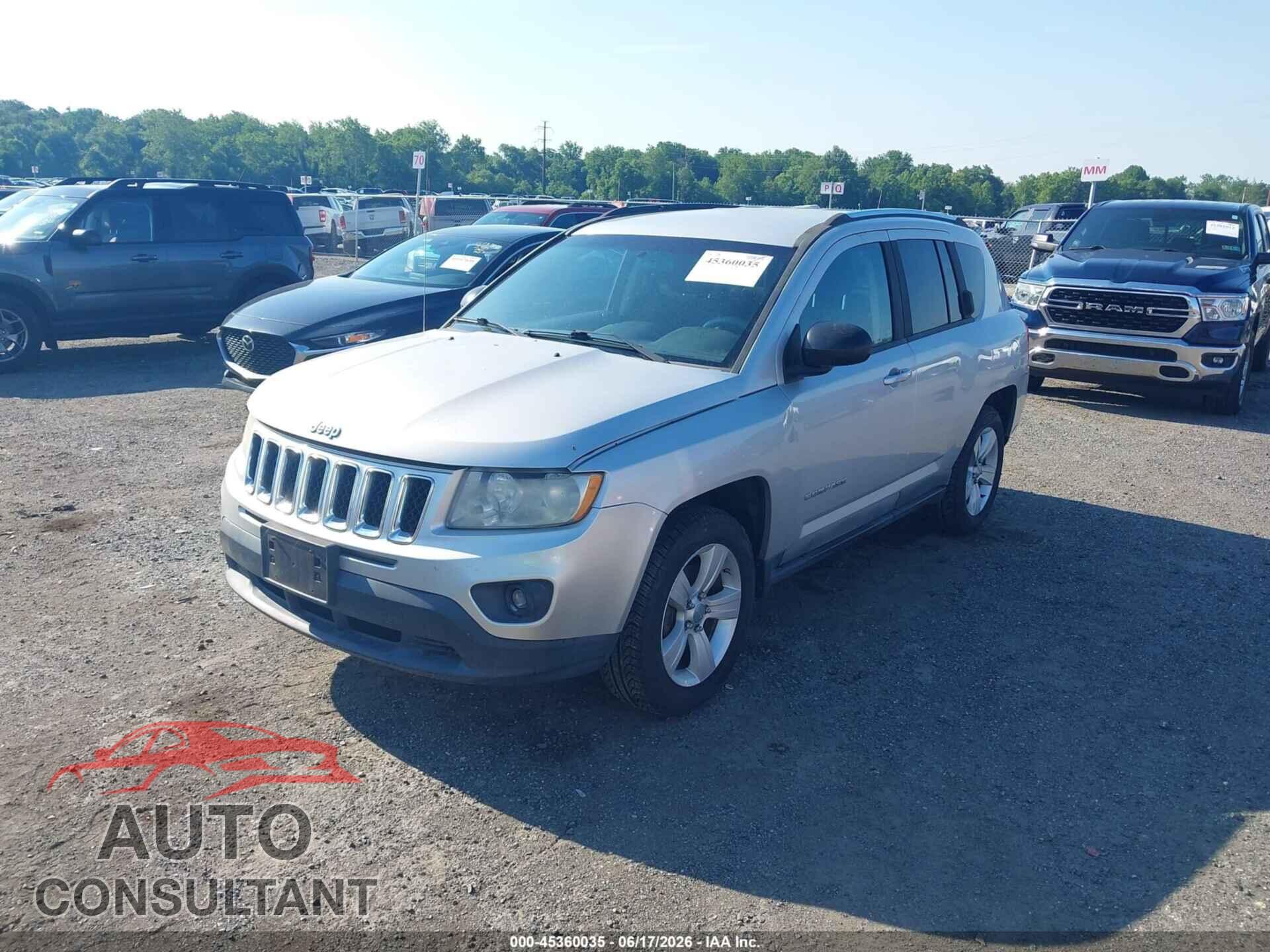 JEEP COMPASS 2011 - 1J4NT1FB2BD139564