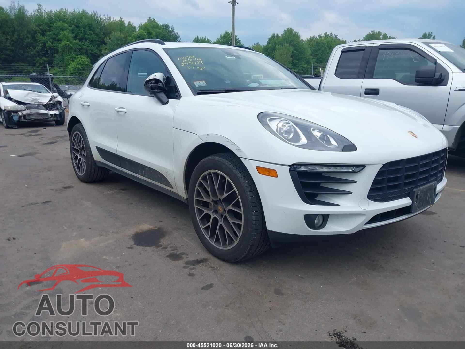 PORSCHE MACAN 2017 - WP1AB2A50HLB17140