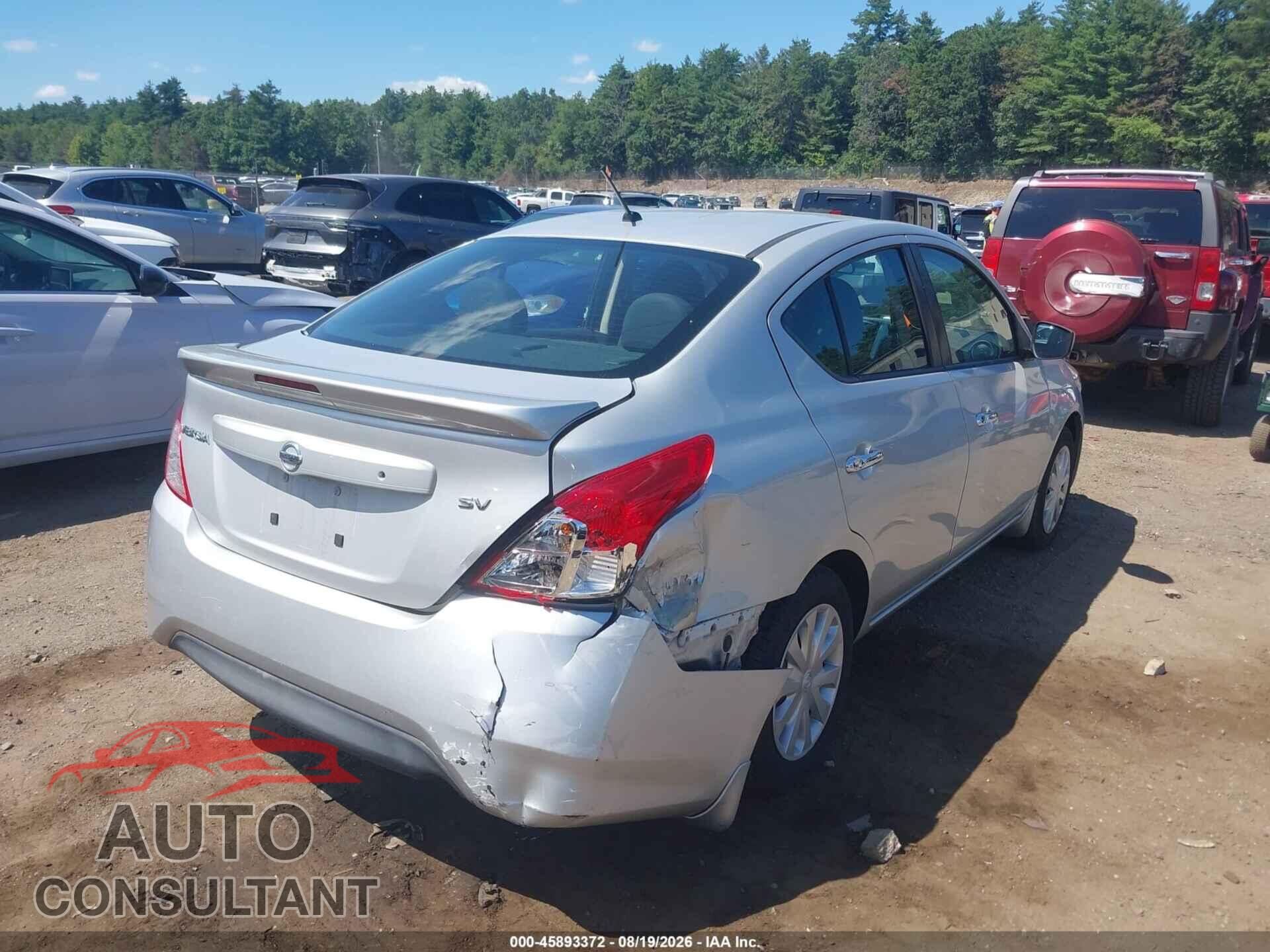 NISSAN VERSA 2017 - 3N1CN7AP3HL893074