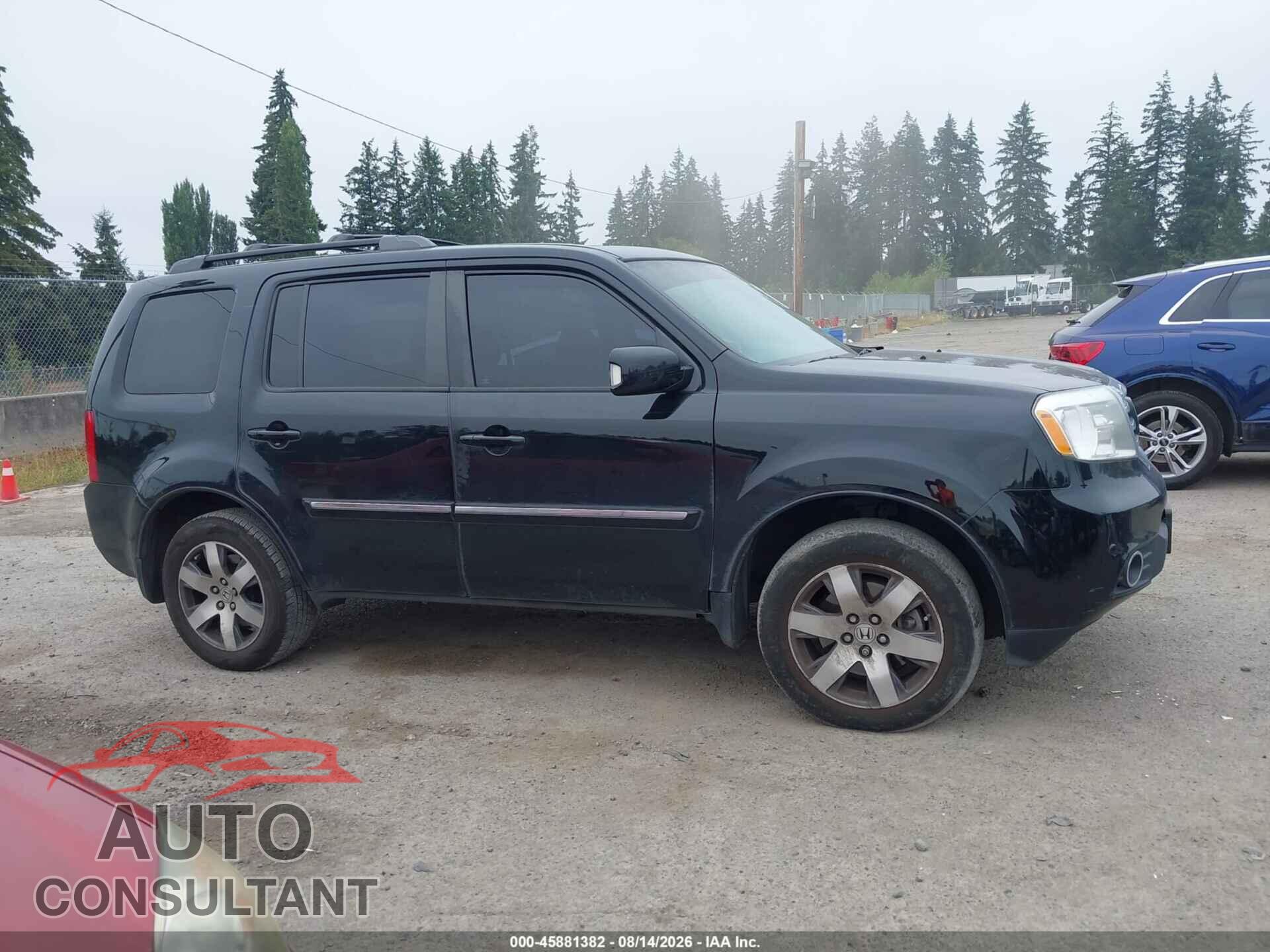 HONDA PILOT 2013 - 5FNYF4H94DB053562