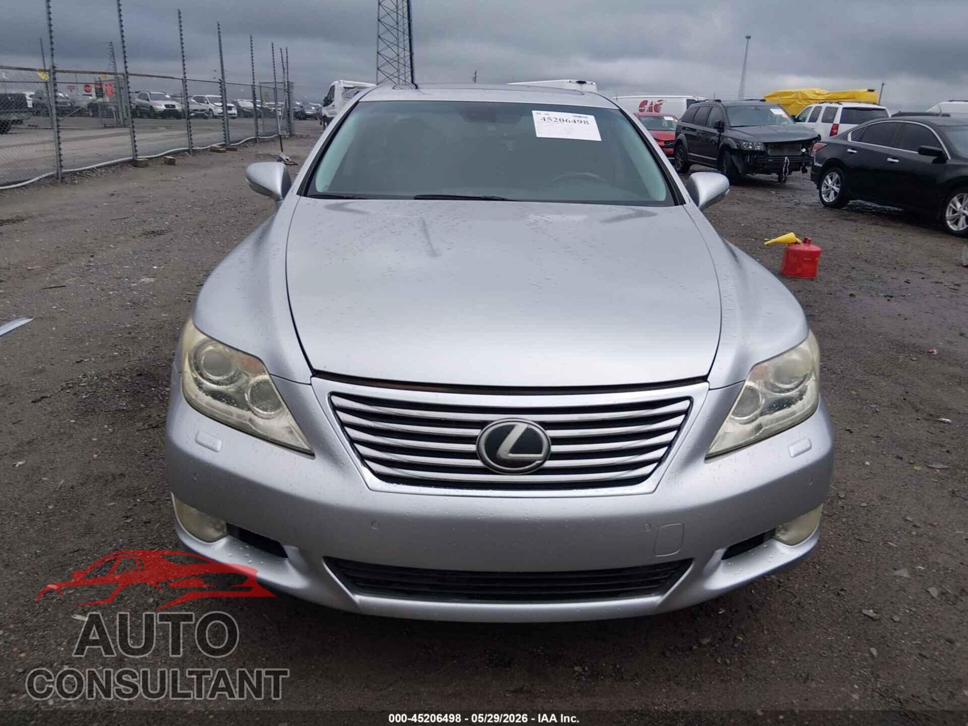 LEXUS LS 460 2010 - JTHGL5EF2A5038879