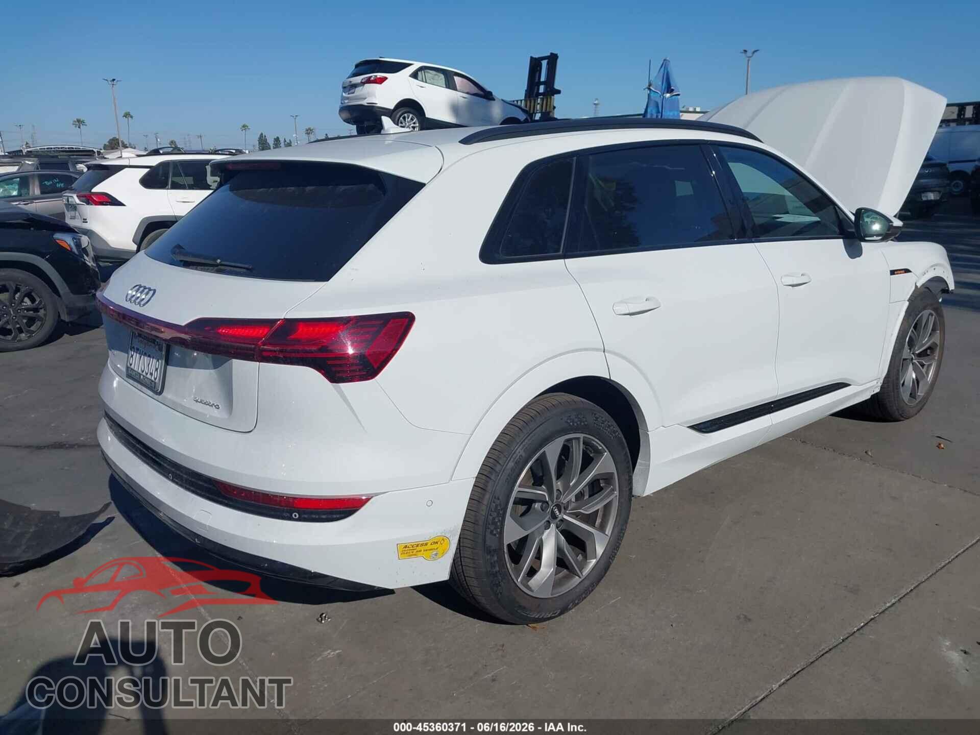 AUDI E-TRON 2021 - WA1LAAGE7MB001300