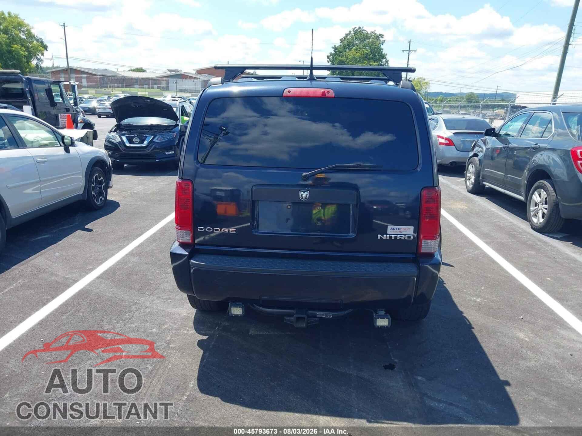 DODGE NITRO 2011 - 1D4PT4GK3BW522581