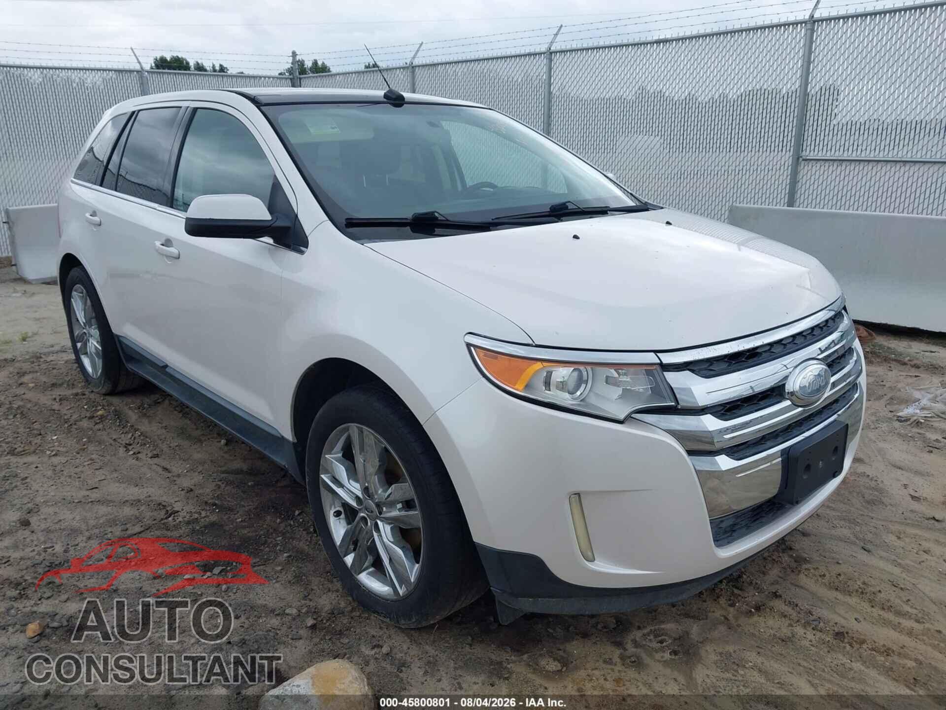 FORD EDGE 2012 - 2FMDK3K91CBA58660