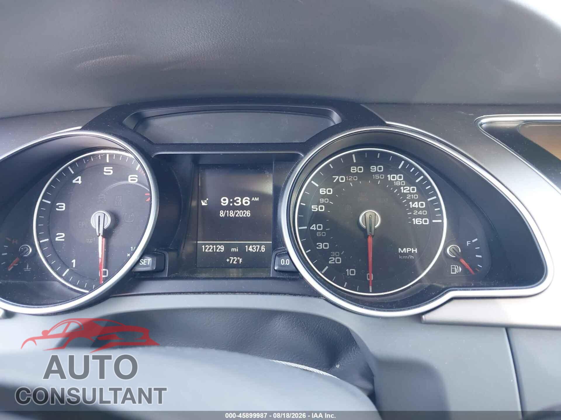AUDI A5 2014 - WAULFAFR2EA075269