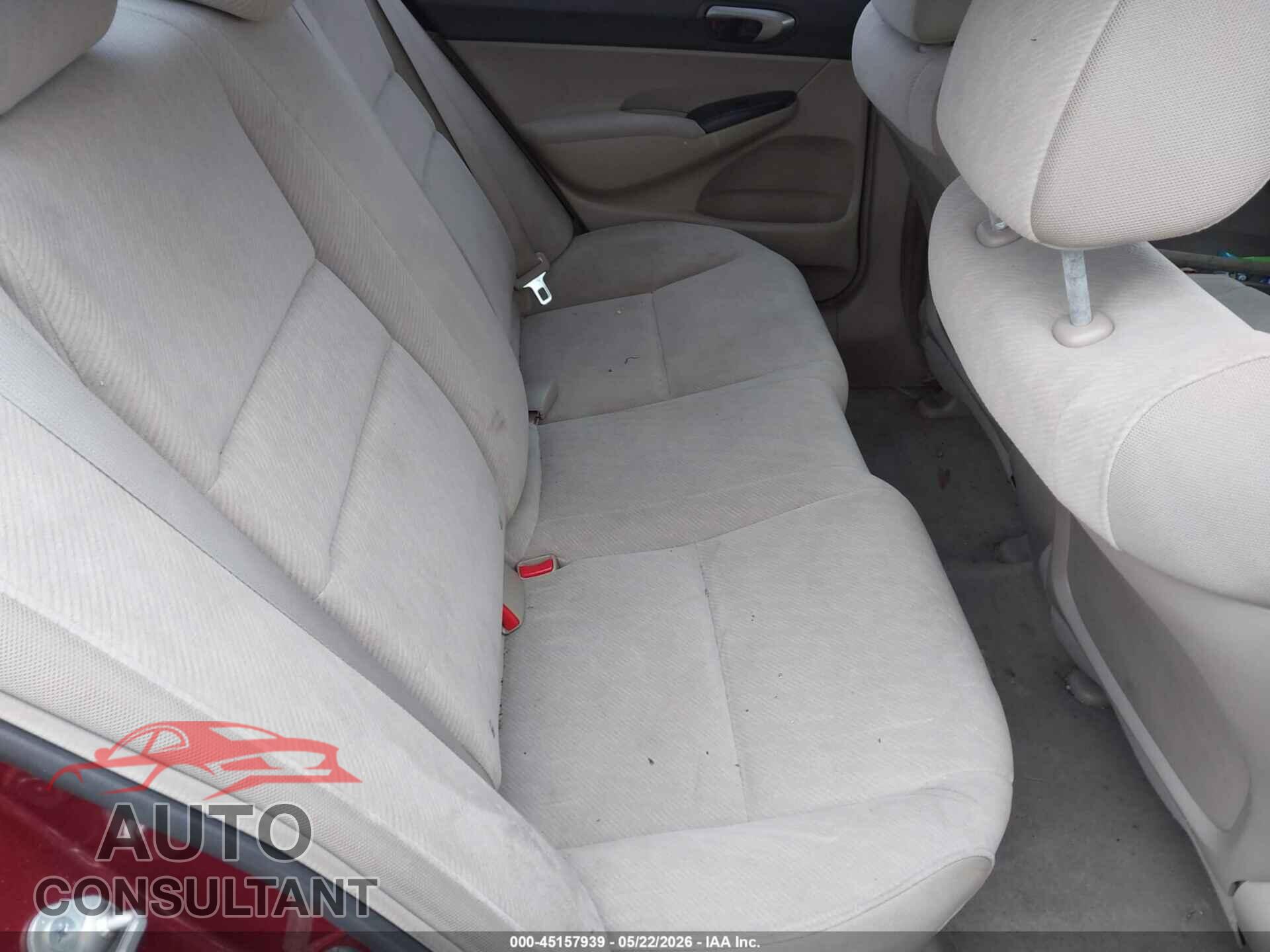 HONDA CIVIC 2010 - 19XFA1F5XAE078603