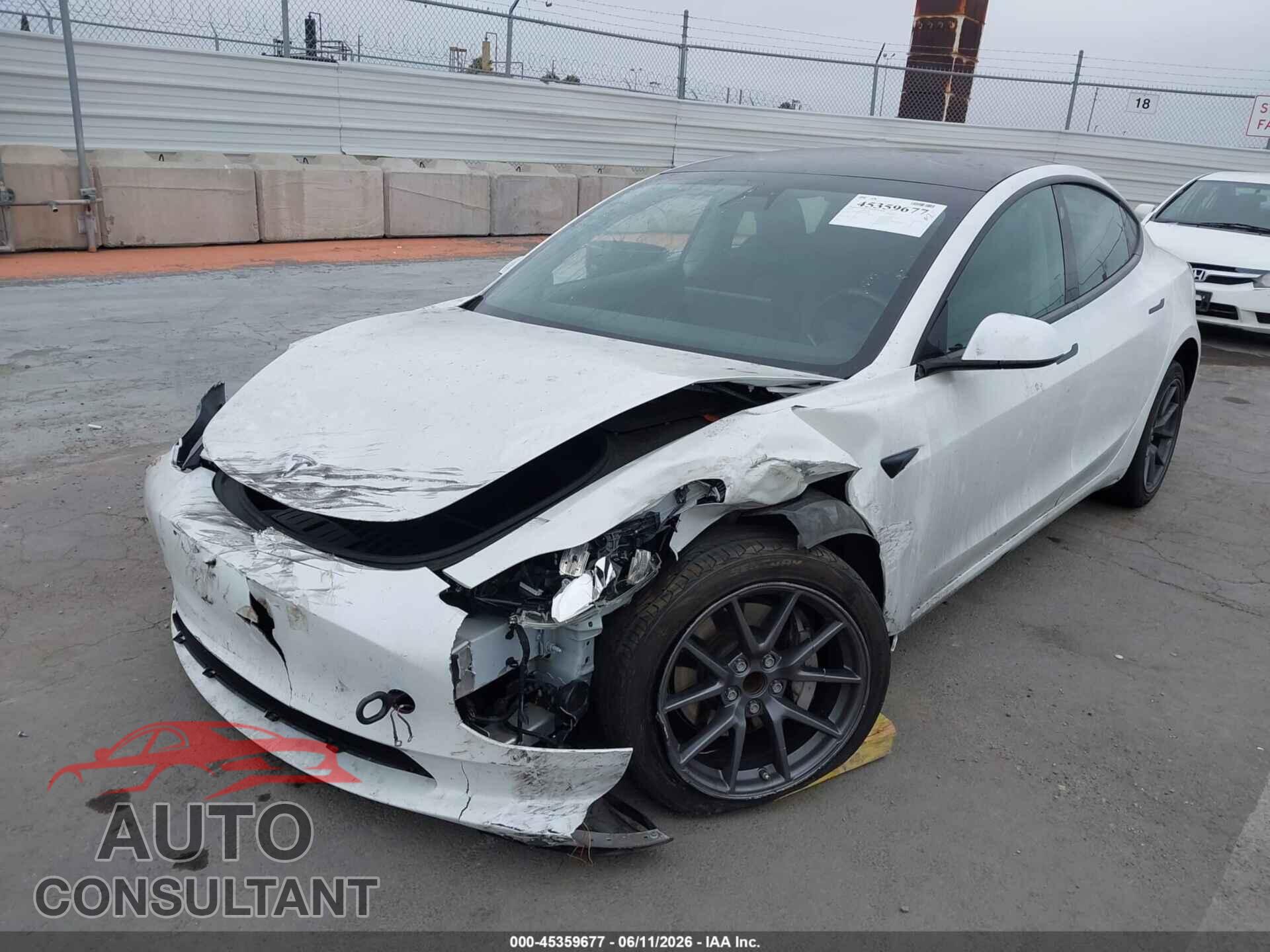 TESLA MODEL 3 2021 - 5YJ3E1EA8MF074960
