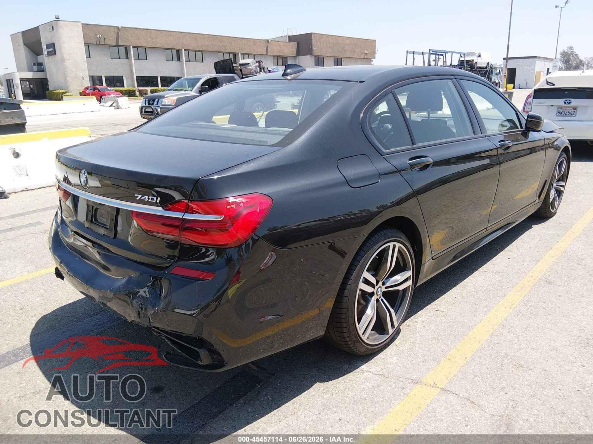 BMW 740I 2017 - WBA7E2C39HG740745