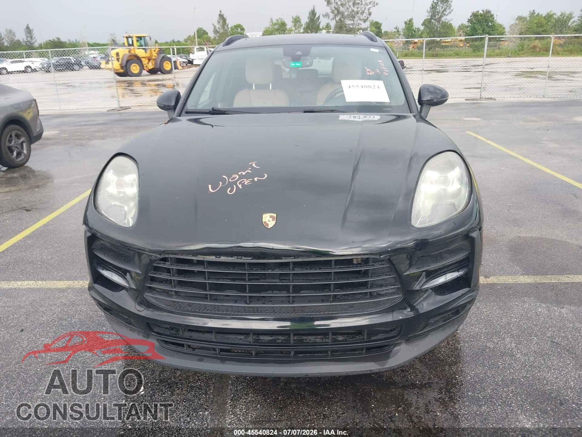 PORSCHE MACAN 2020 - WP1AA2A54LLB02927