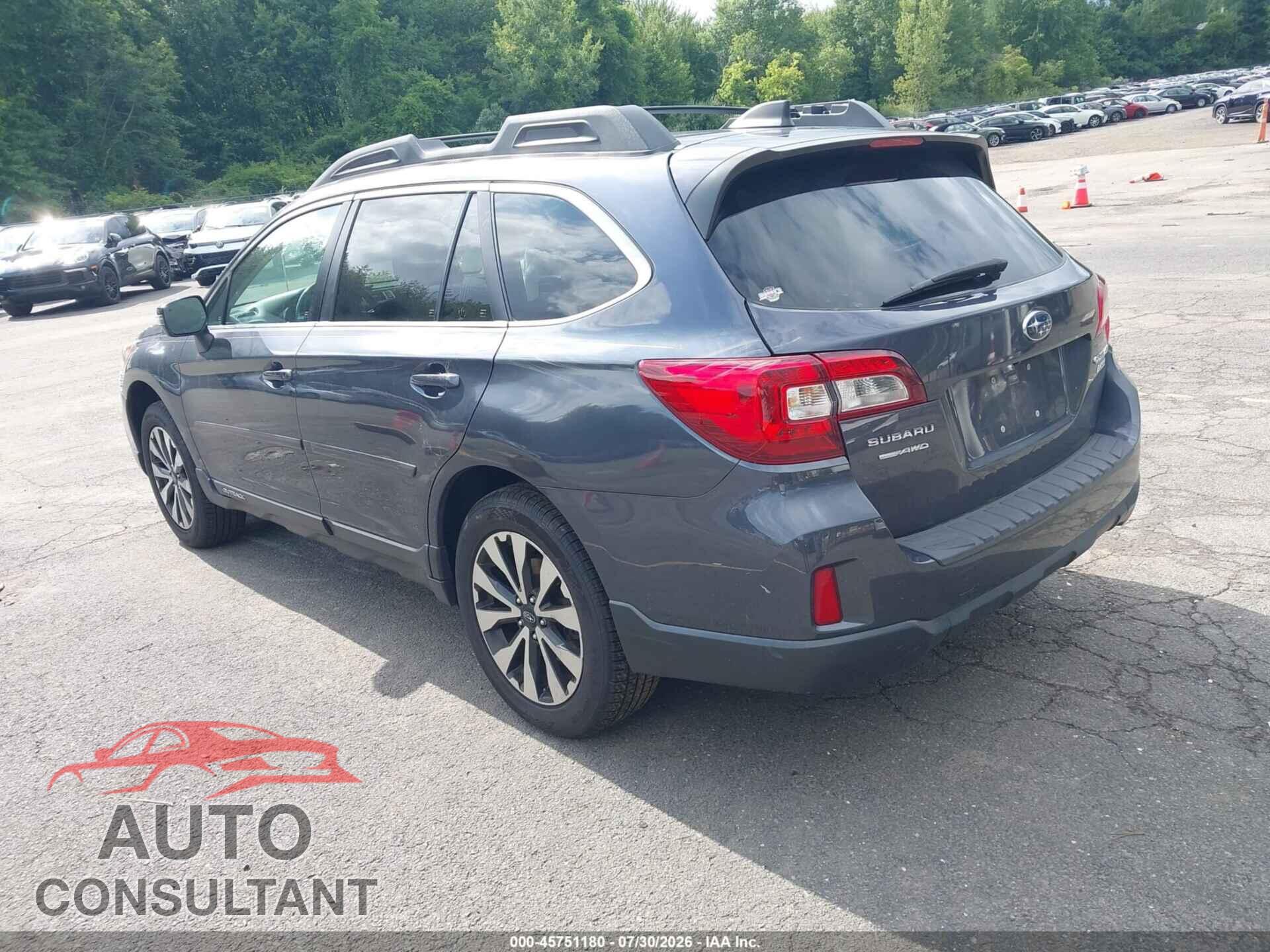 SUBARU OUTBACK 2017 - 4S4BSAKC1H3239403