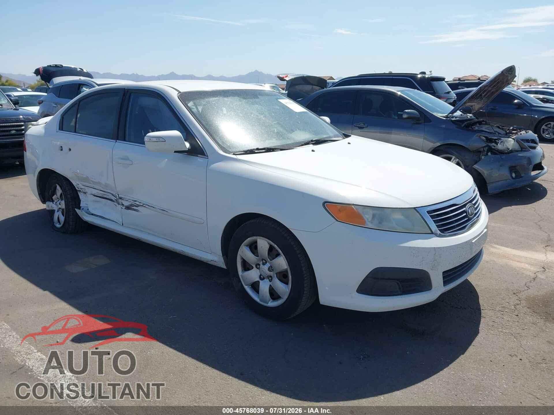 KIA OPTIMA 2009 - KNAGE228295314003