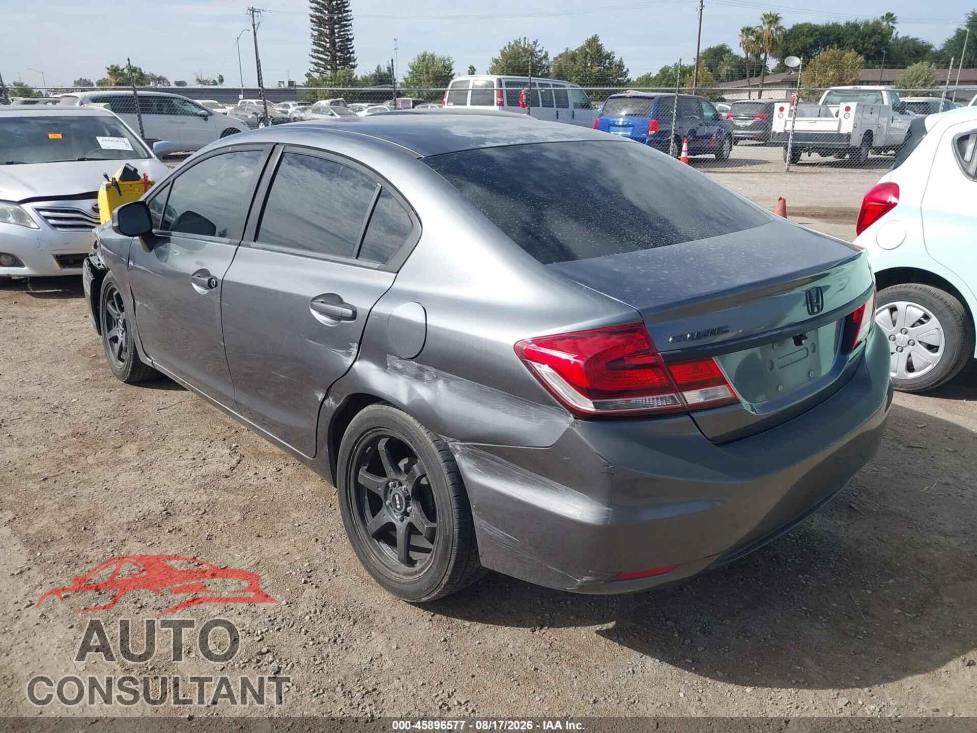 HONDA CIVIC 2013 - 19XFB2F59DE231141