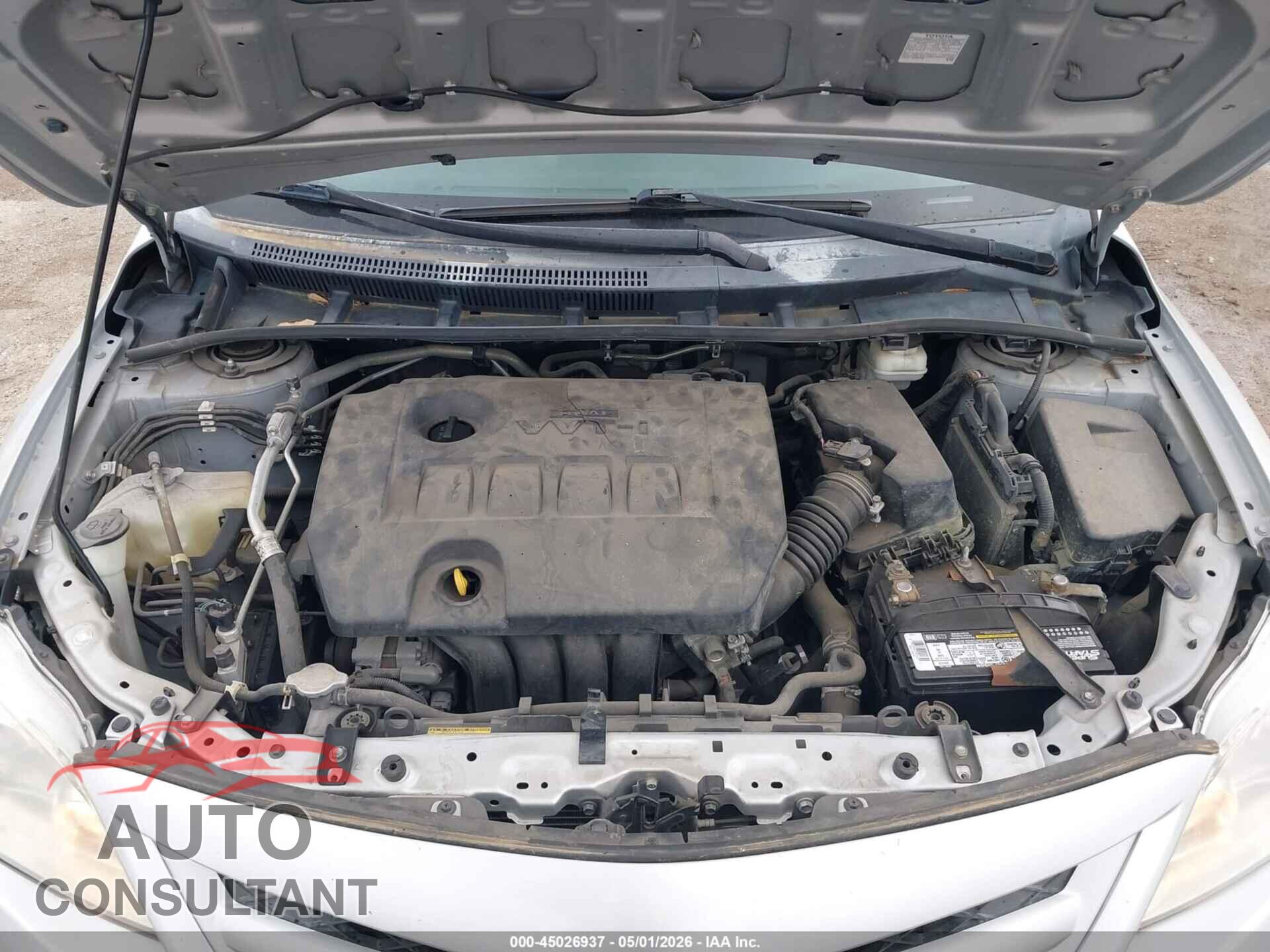 TOYOTA COROLLA 2012 - 2T1BU4EE2CC886485