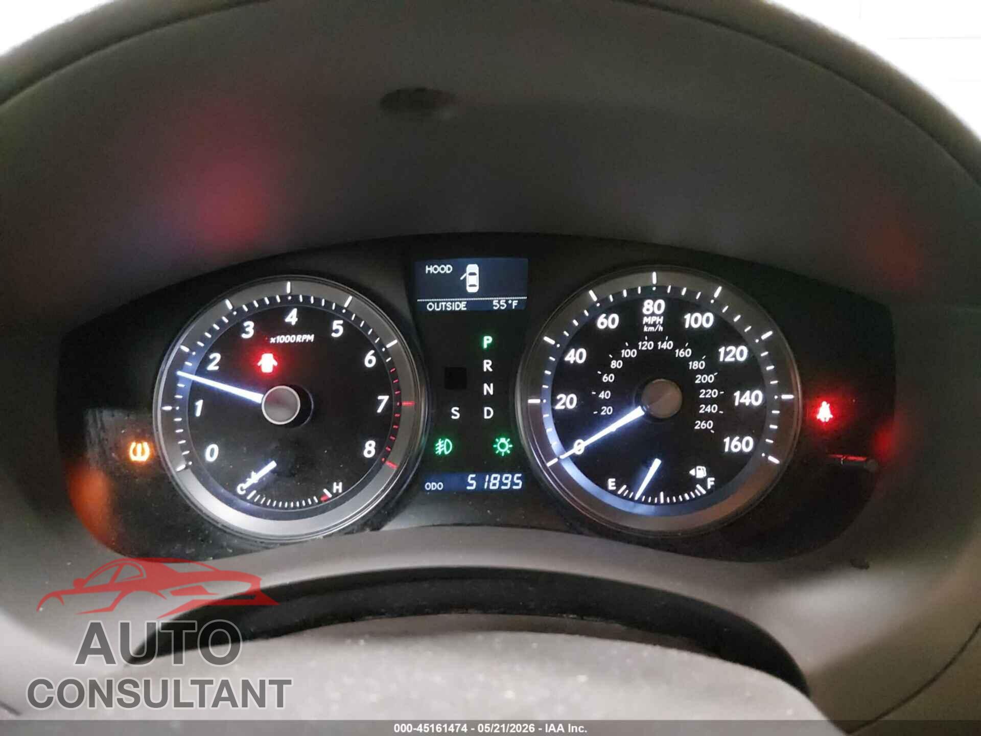 LEXUS ES 350 2012 - JTHBK1EG3C2500532