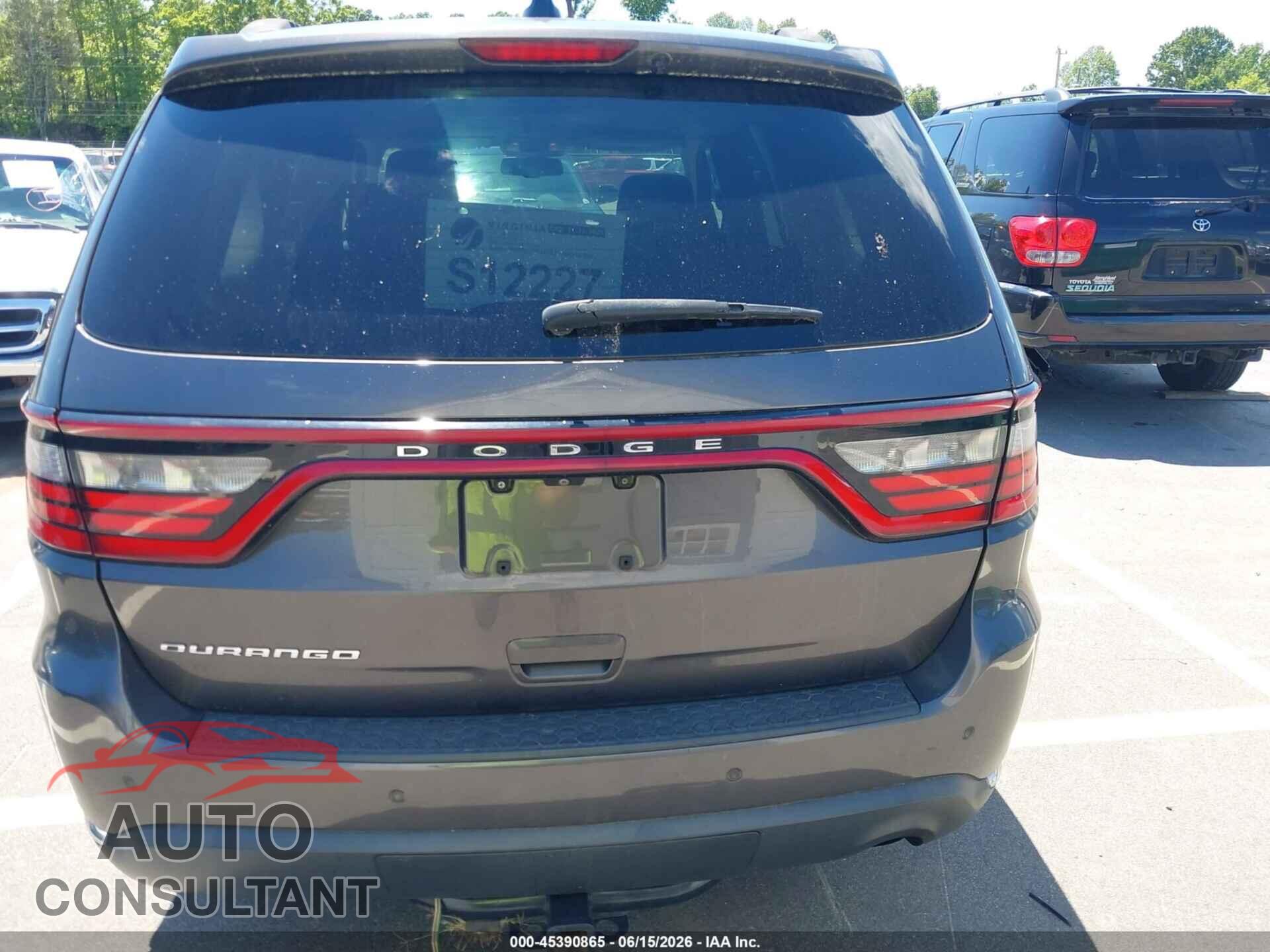 DODGE DURANGO 2015 - 1C4RDHAG8FC869880