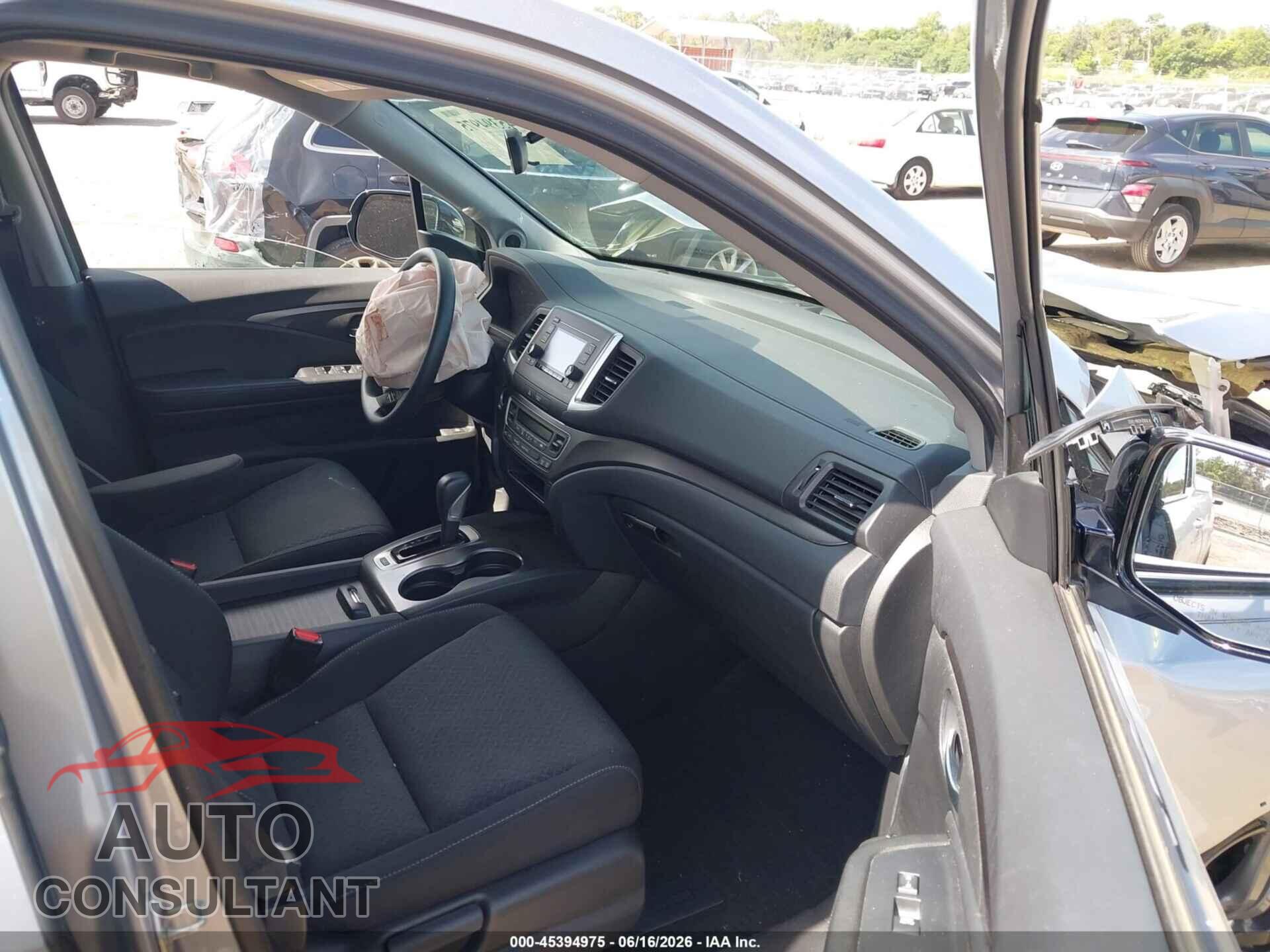 HONDA RIDGELINE 2019 - 5FPYK3F18KB044015