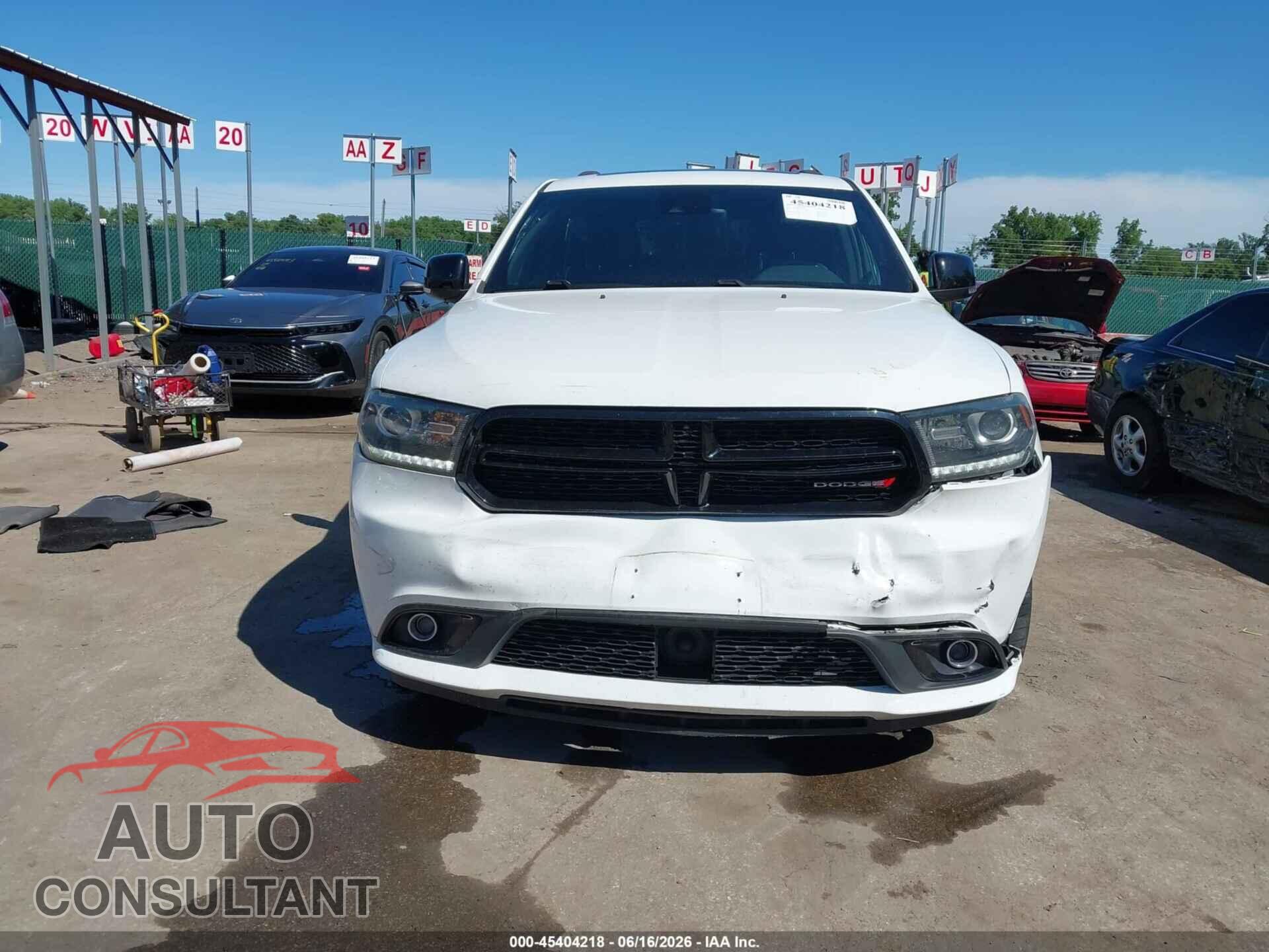 DODGE DURANGO 2017 - 1C4SDJCT3HC687042