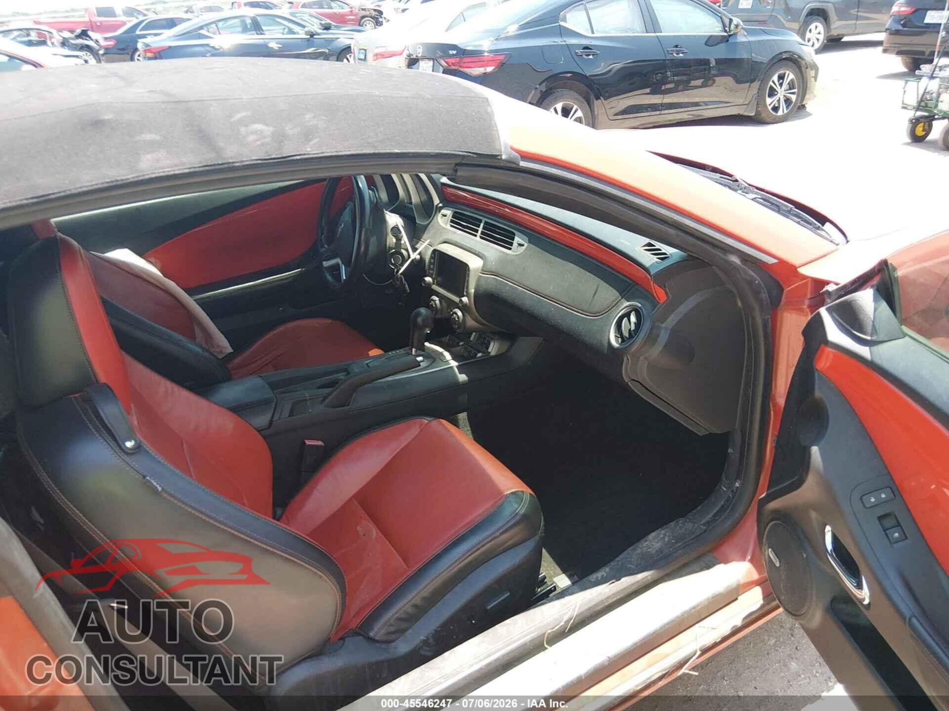 CHEVROLET CAMARO 2013 - 2G1FC3D30D9239057