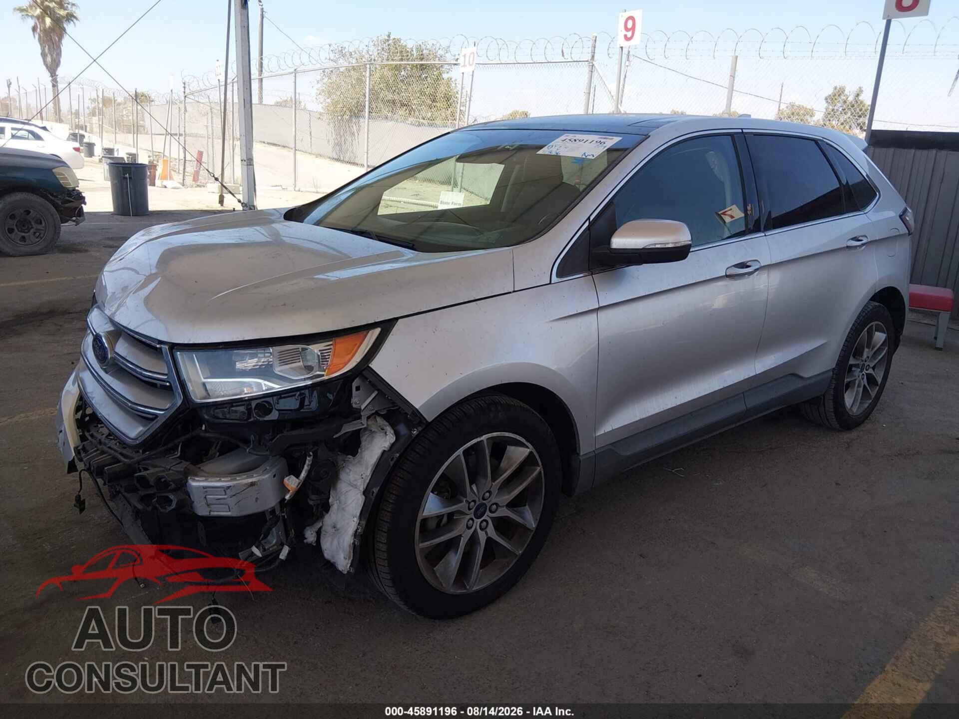 FORD EDGE 2015 - 2FMPK4K89FBC14992