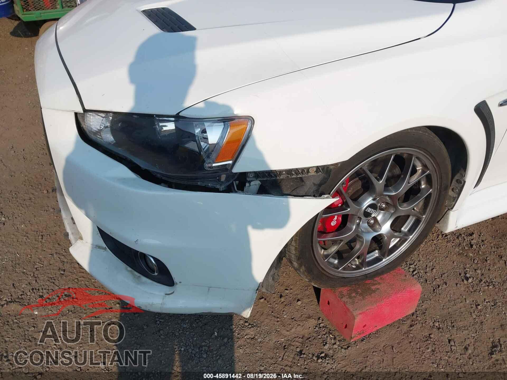 MITSUBISHI LANCER EVOLUTION 2015 - JA32W8FV2FU603959