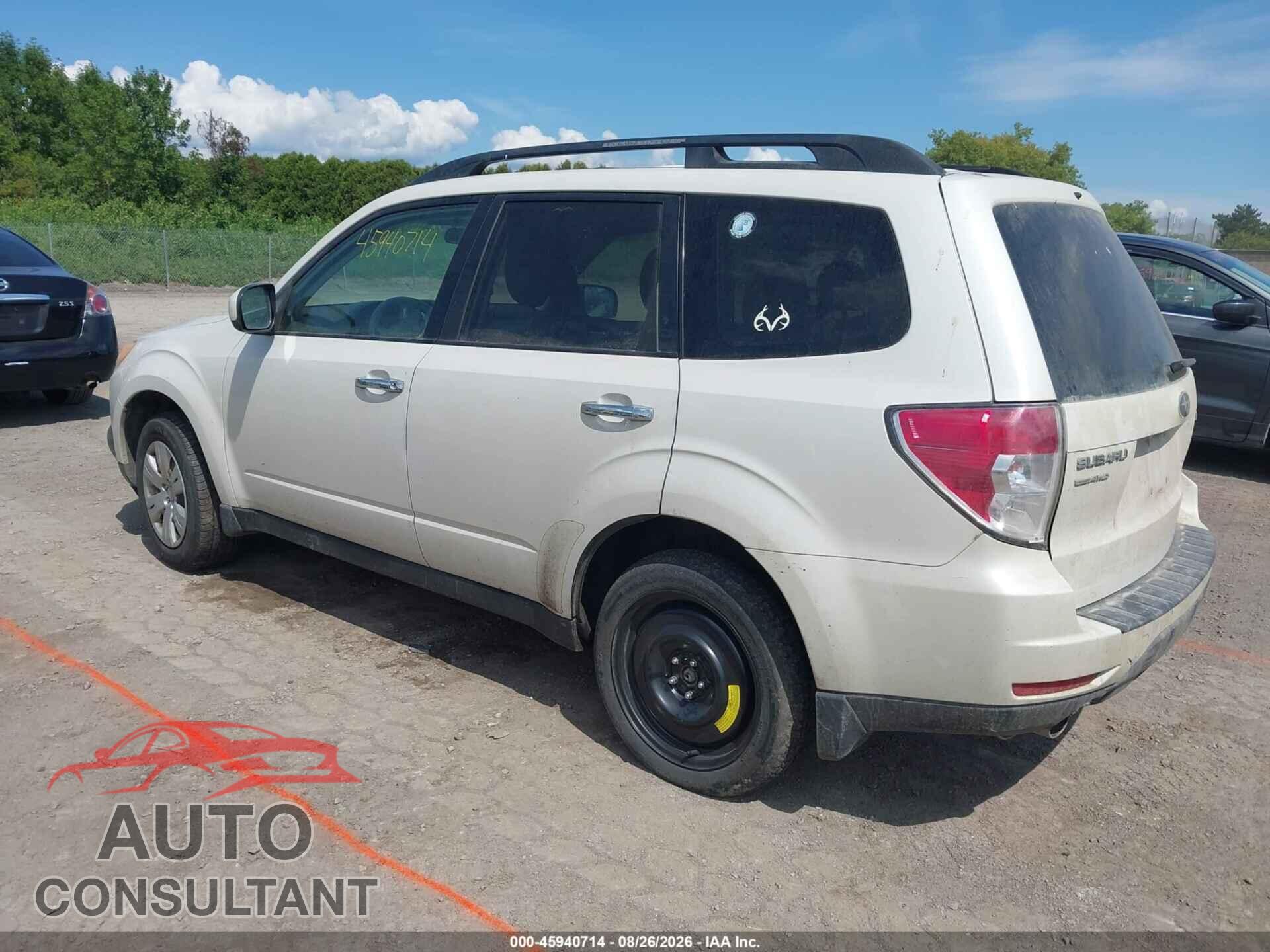 SUBARU FORESTER 2010 - JF2SH6CC6AH903168