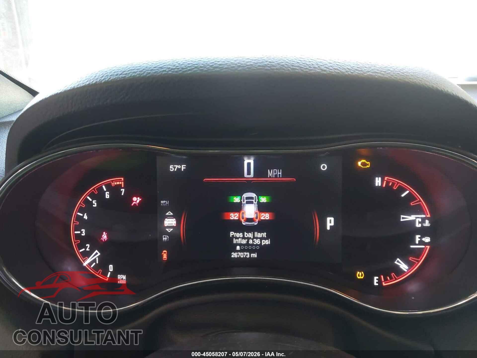 DODGE DURANGO 2015 - 1C4RDJEG9FC817773