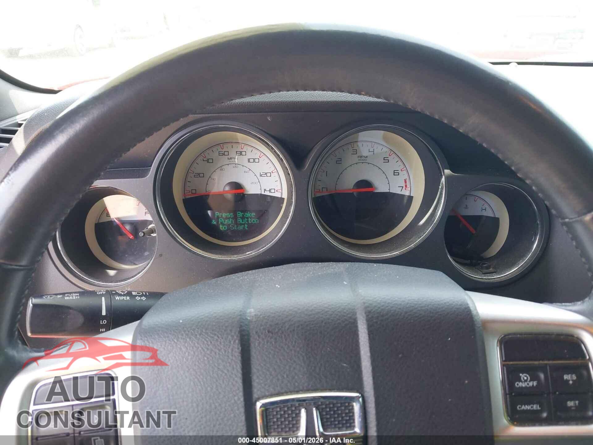 DODGE CHALLENGER 2014 - 2C3CDYAG7EH289848
