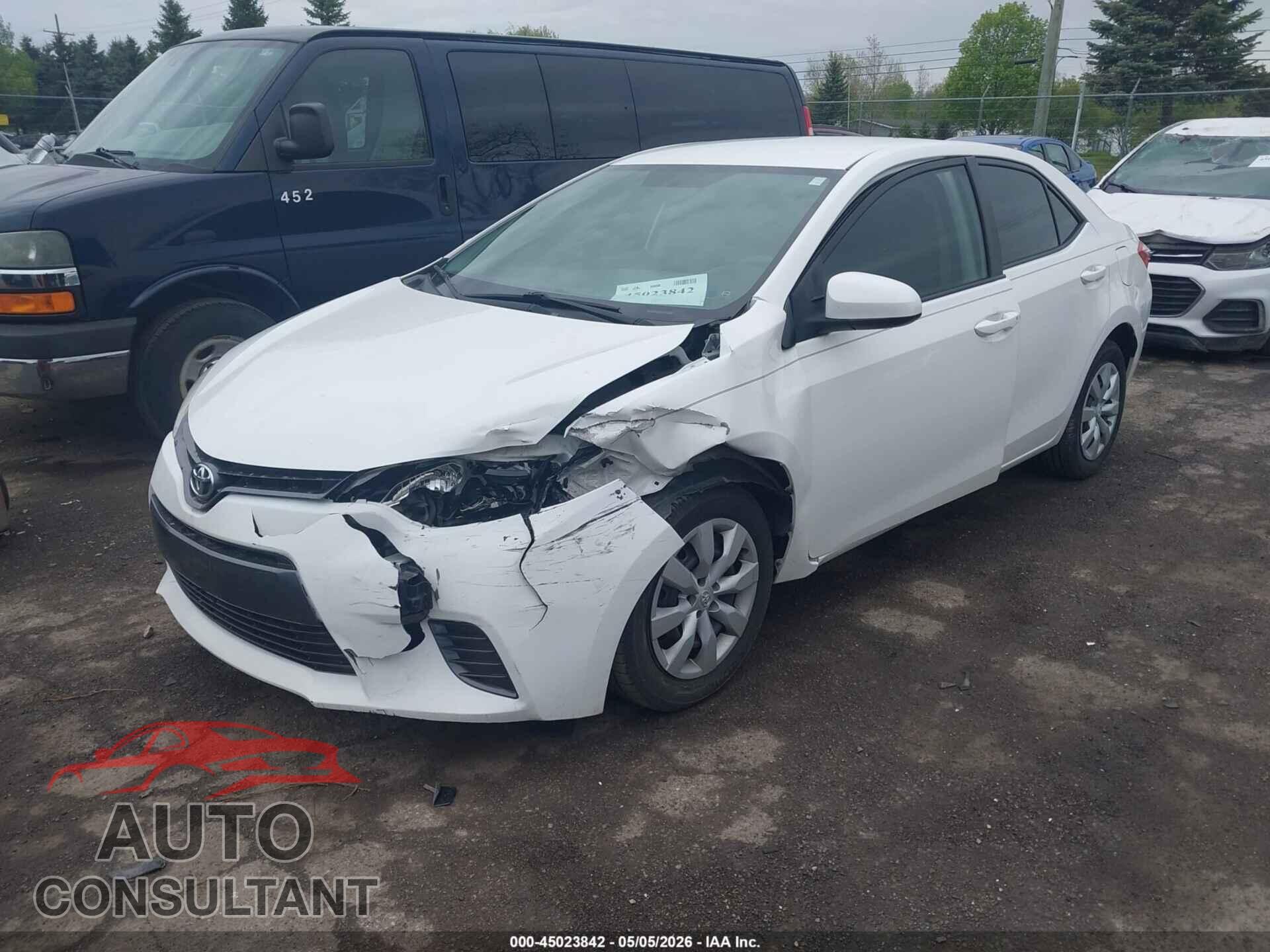 TOYOTA COROLLA 2015 - 2T1BURHE5FC463591