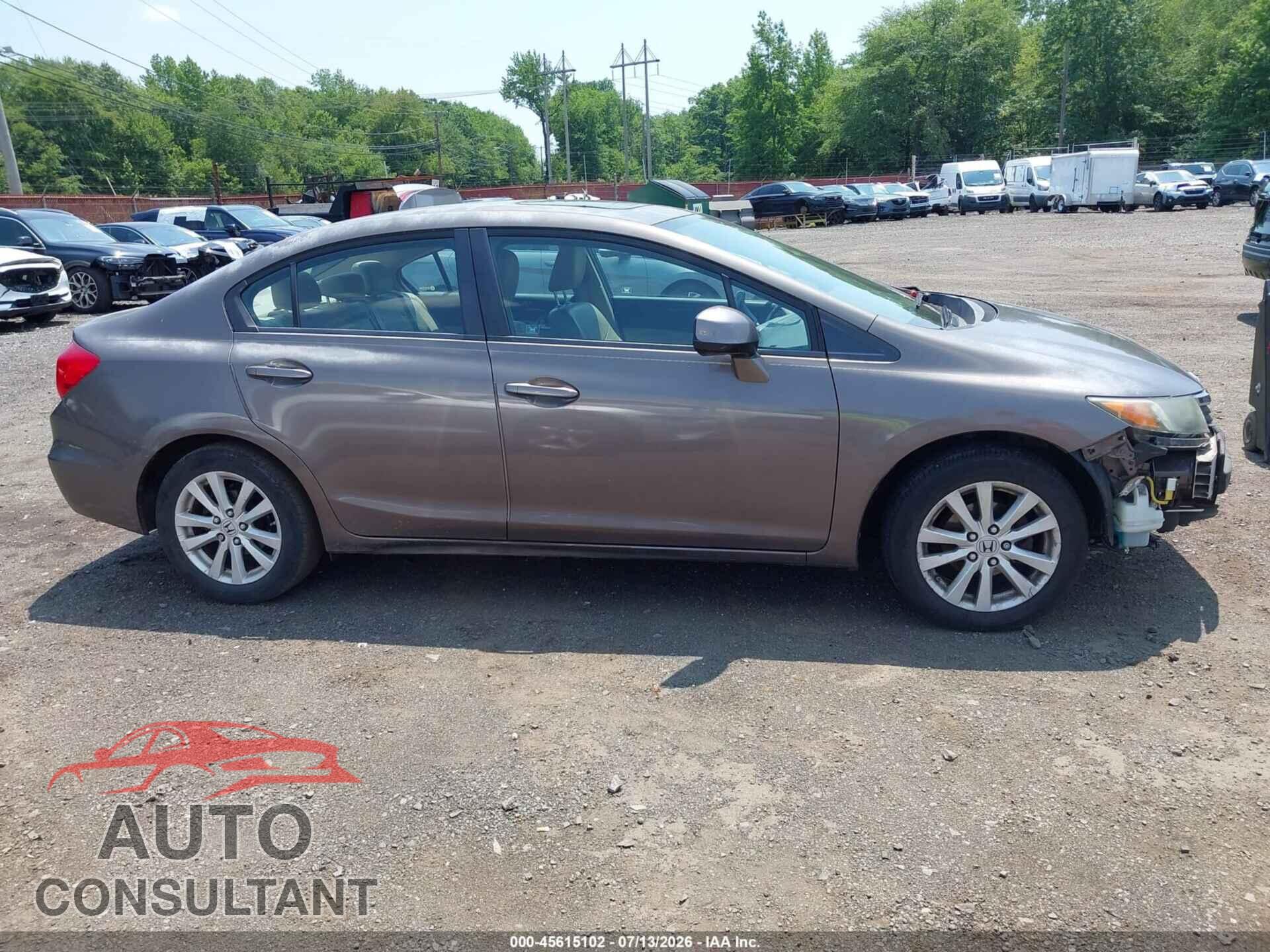 HONDA CIVIC 2012 - 2HGFB2F92CH543955