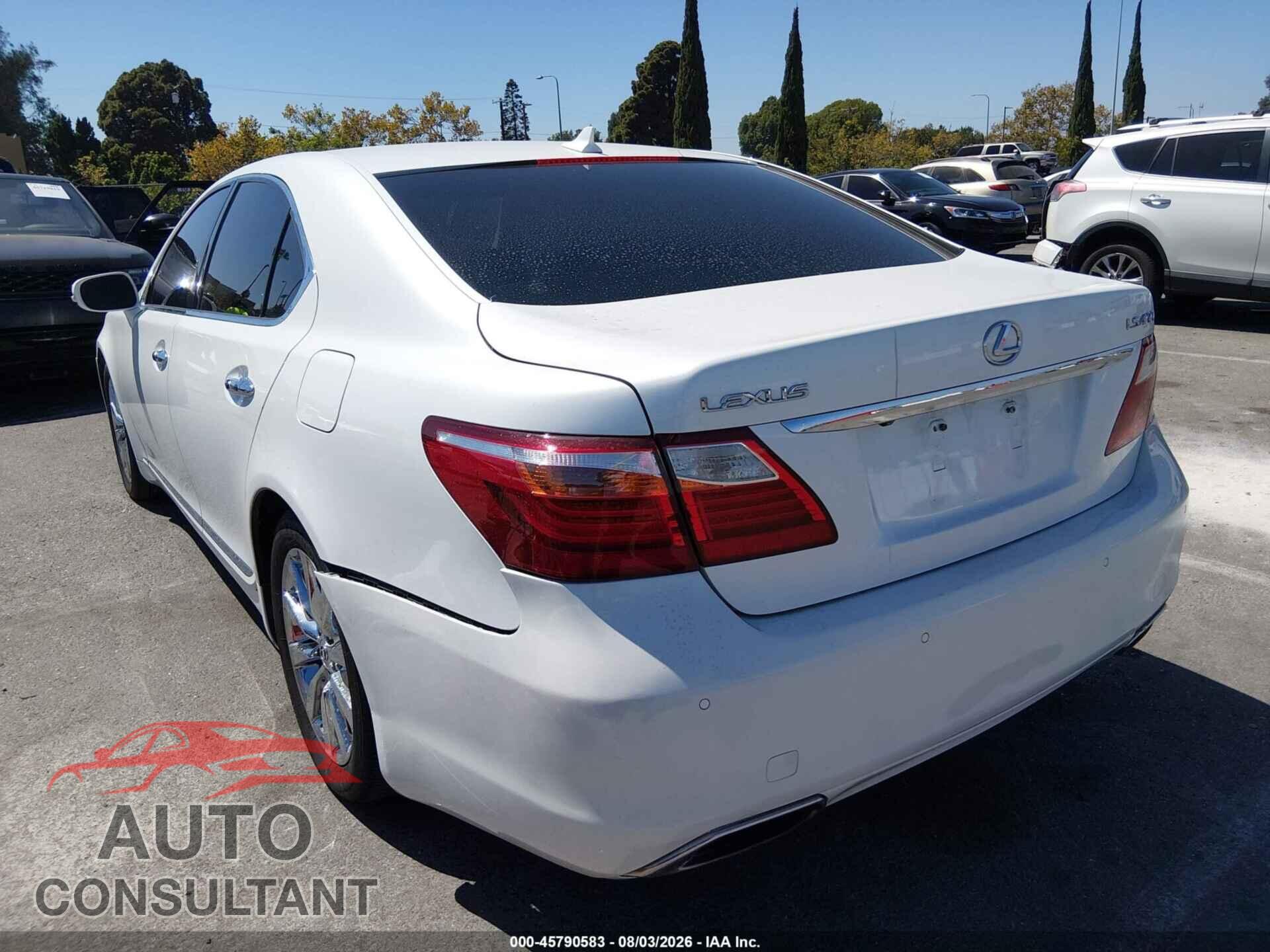 LEXUS LS 460 2010 - JTHBL5EF7A5101355